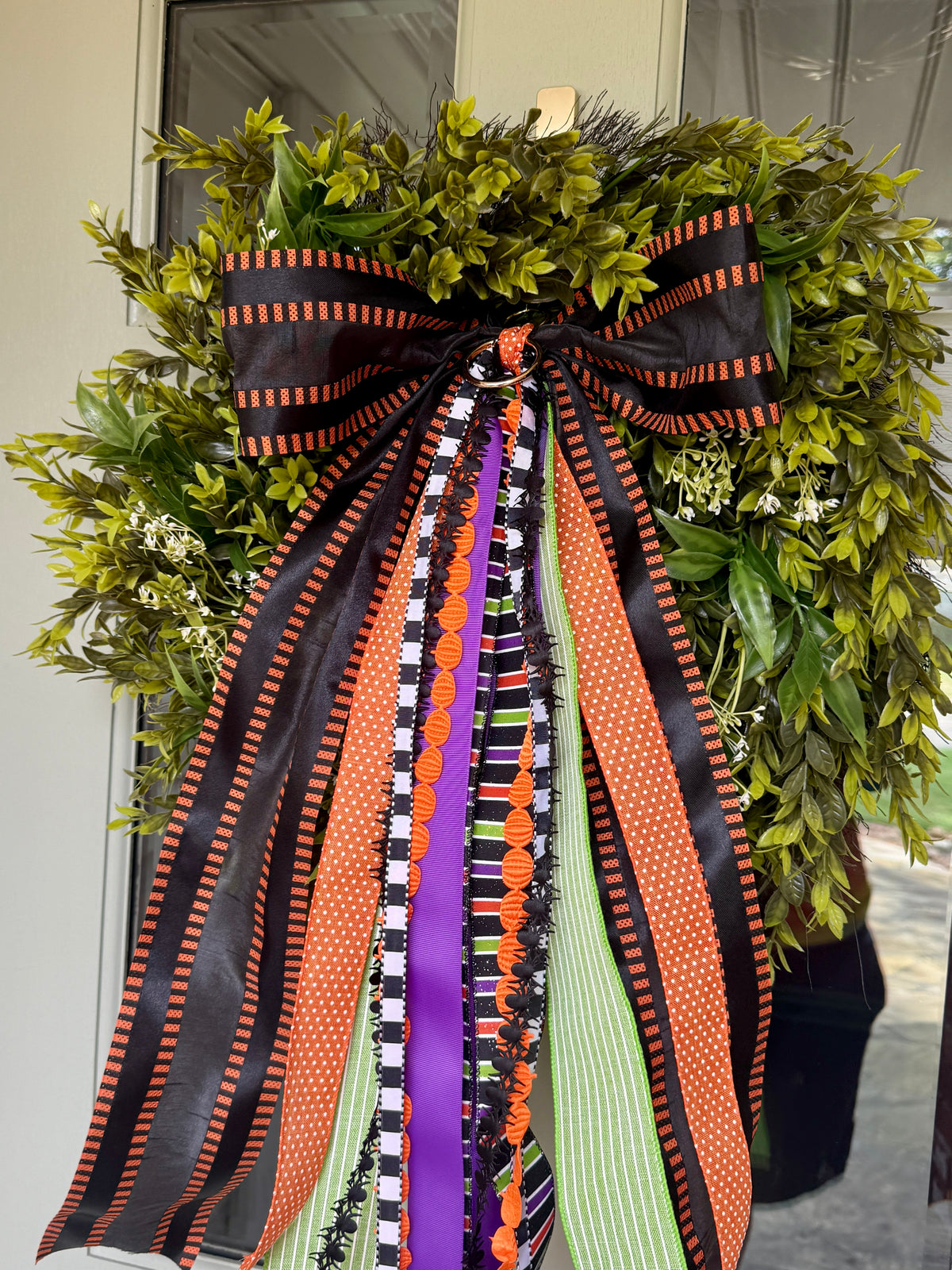 Premium Orange Wreath Ribbon