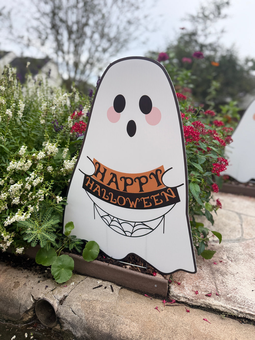 Halloween Yard Ghosts
