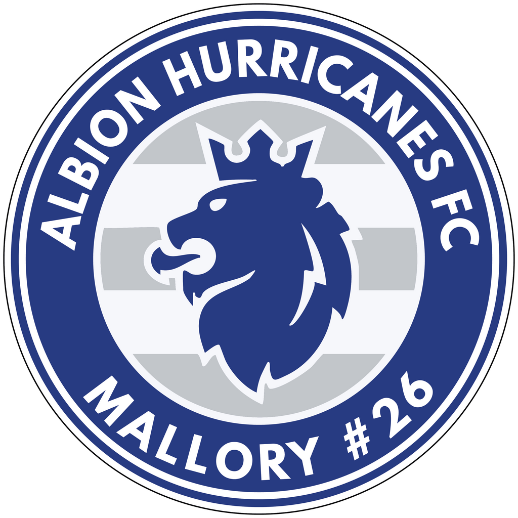 Albion Hurricanes FC Yard Sign