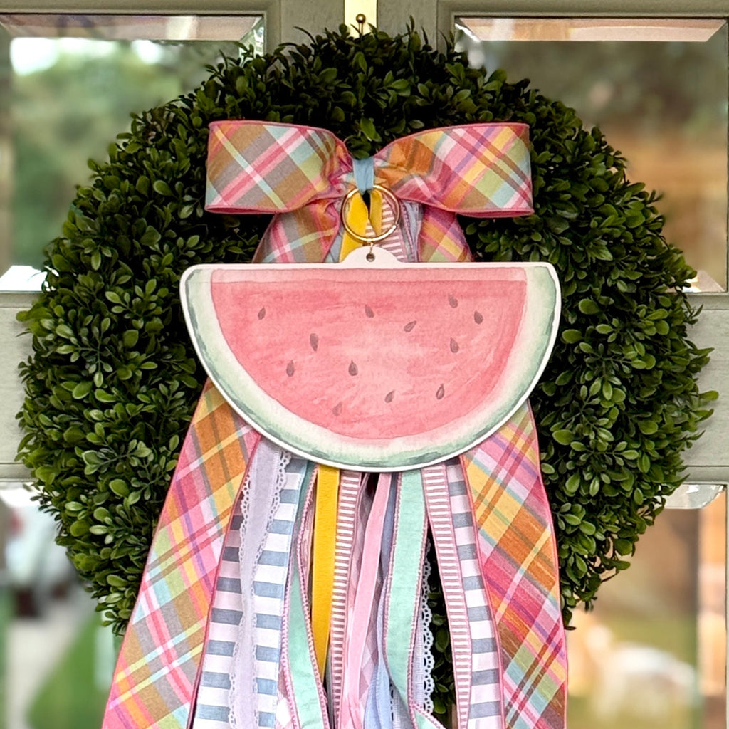 Watermelon Wreath Charm