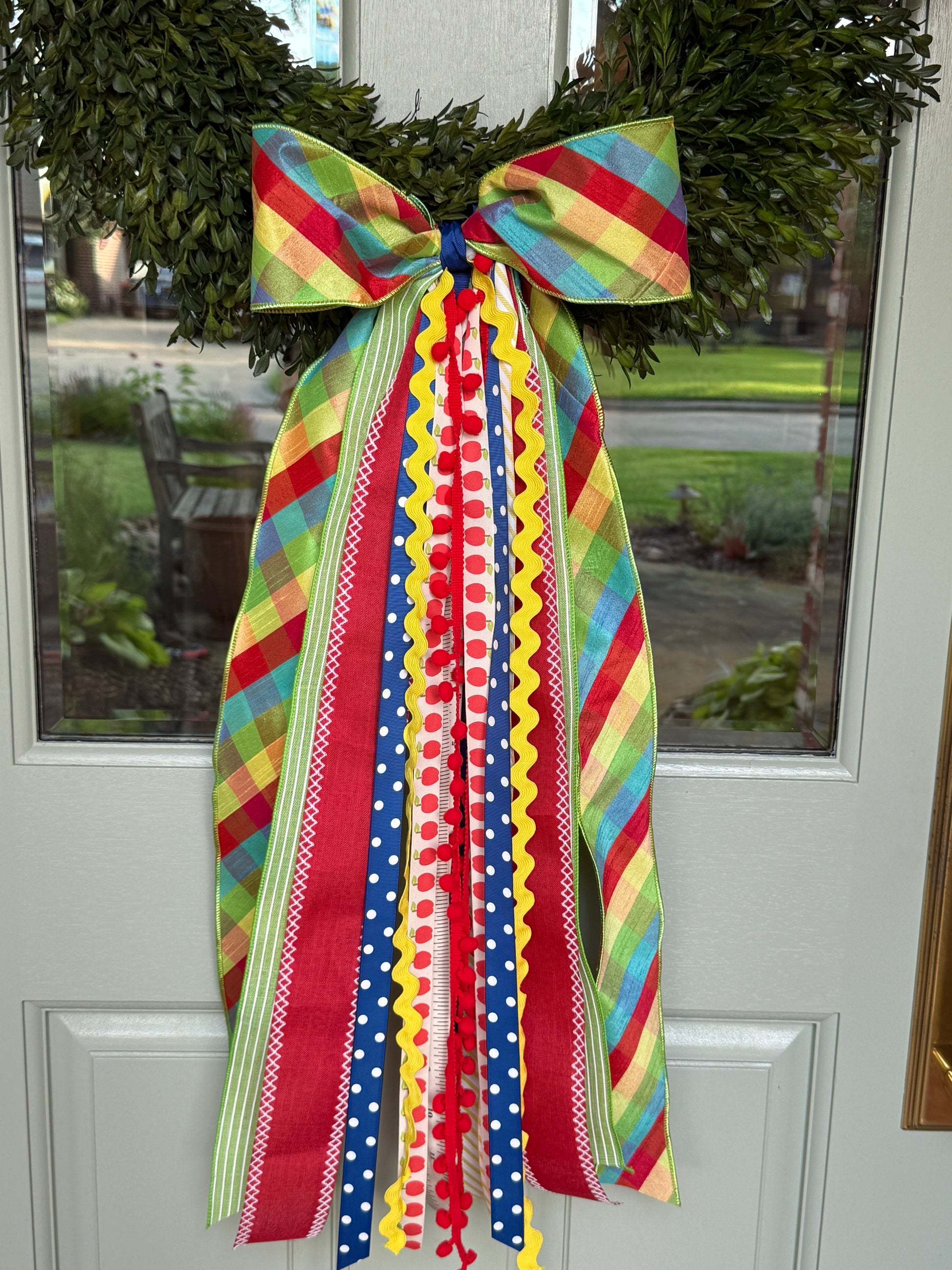 Primary School Days Wreath Ribbon
