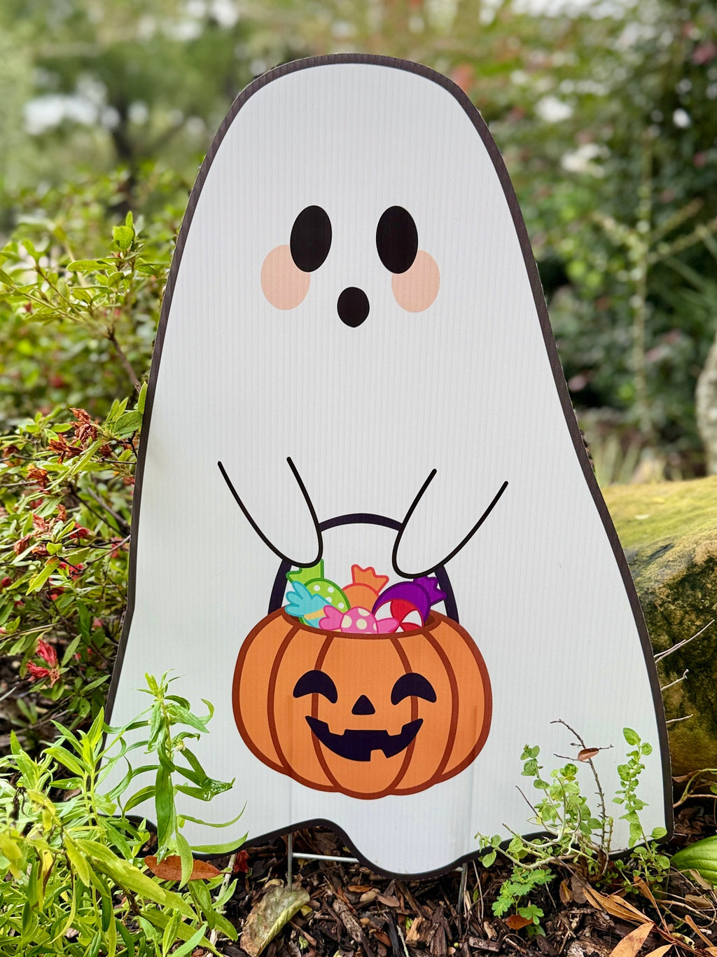 Halloween Yard Ghosts