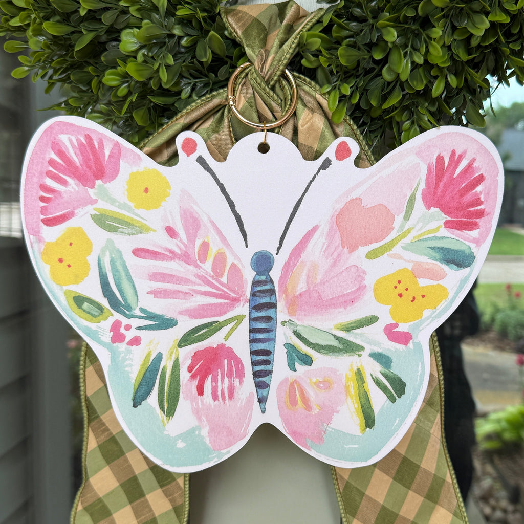 Butterfly Wreath Charm