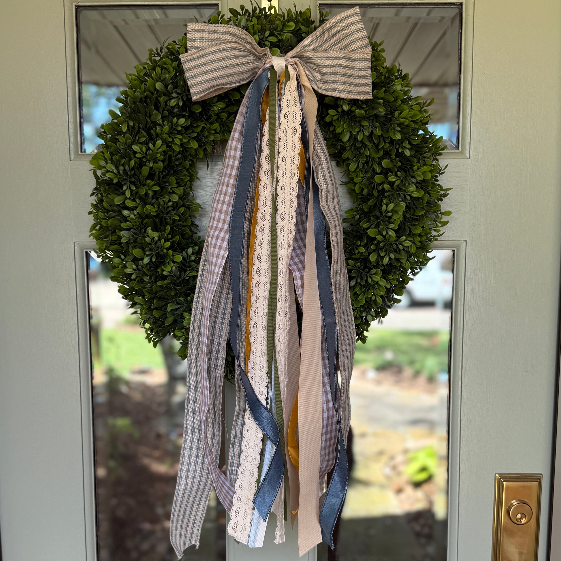 Naturally Neutral Wreath Ribbons
