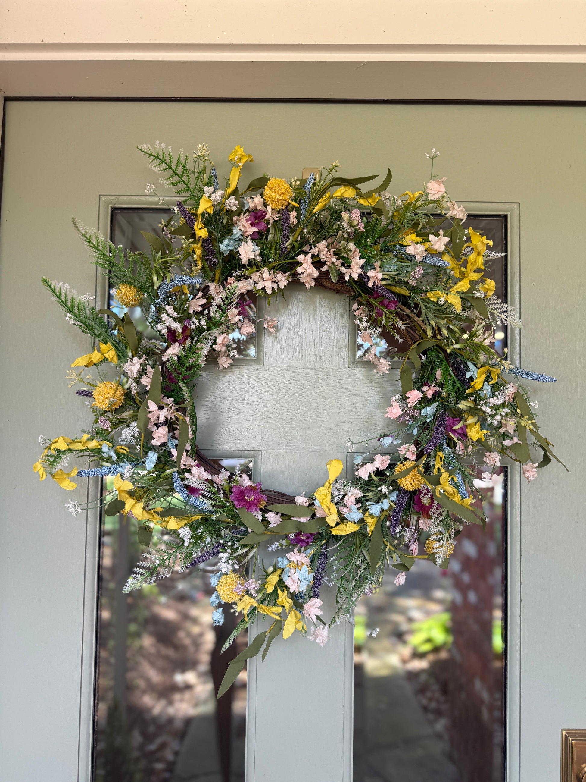 Spring Floral Wreath