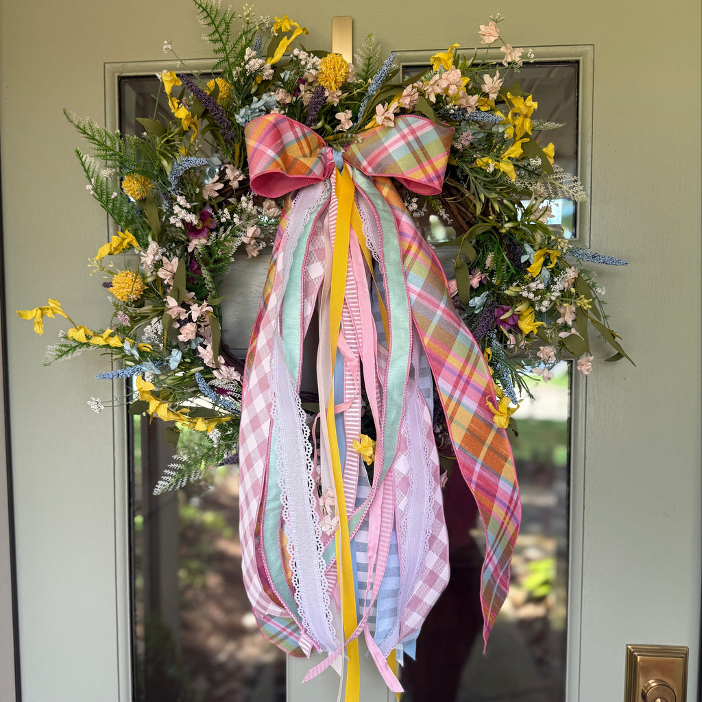 Spring Floral Wreath
