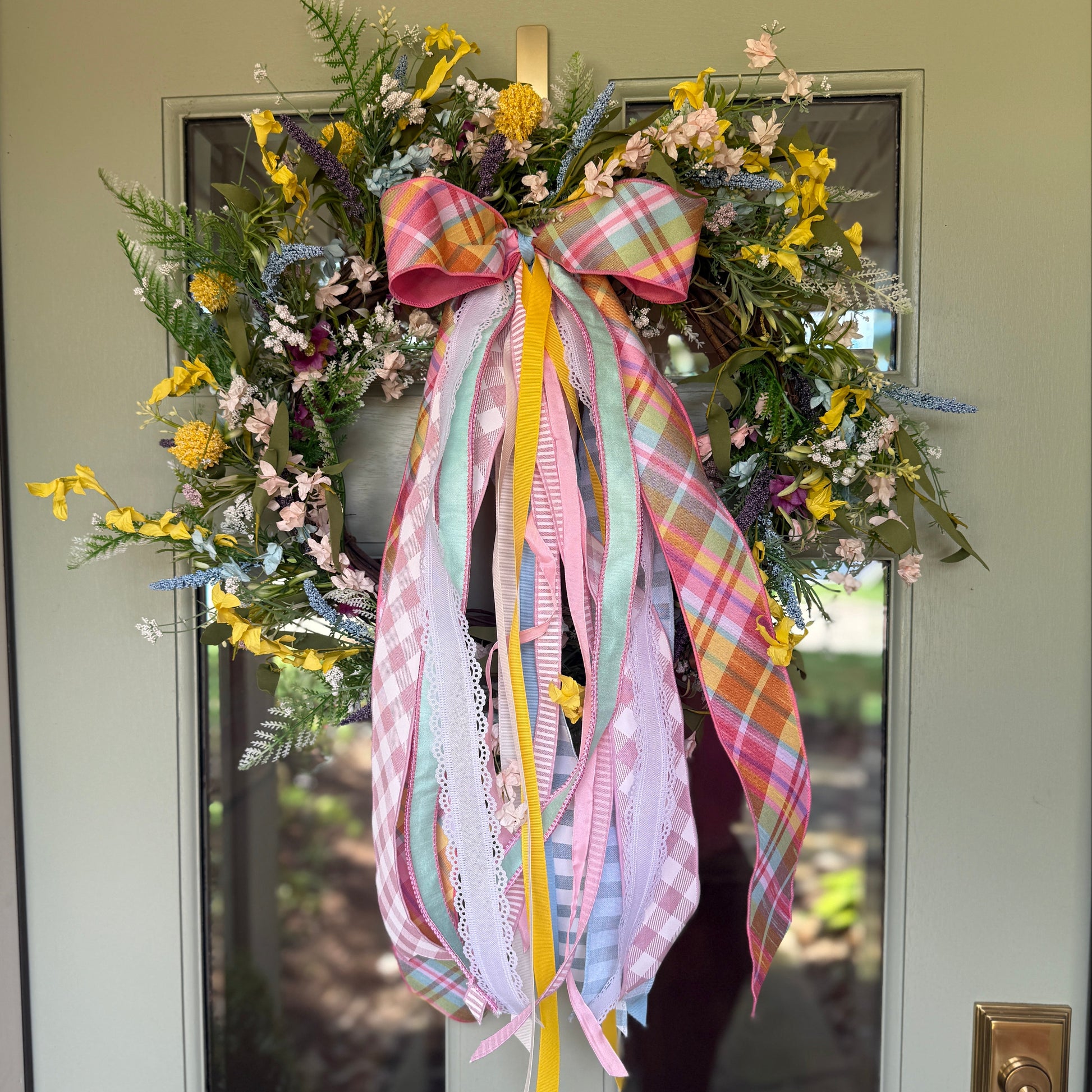 Spring Floral Wreath