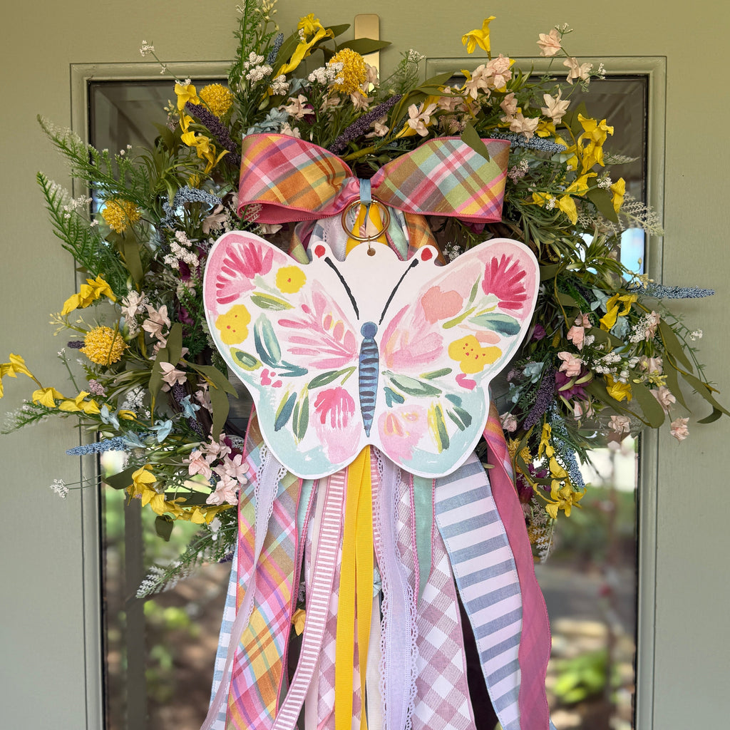Butterfly Wreath Charm
