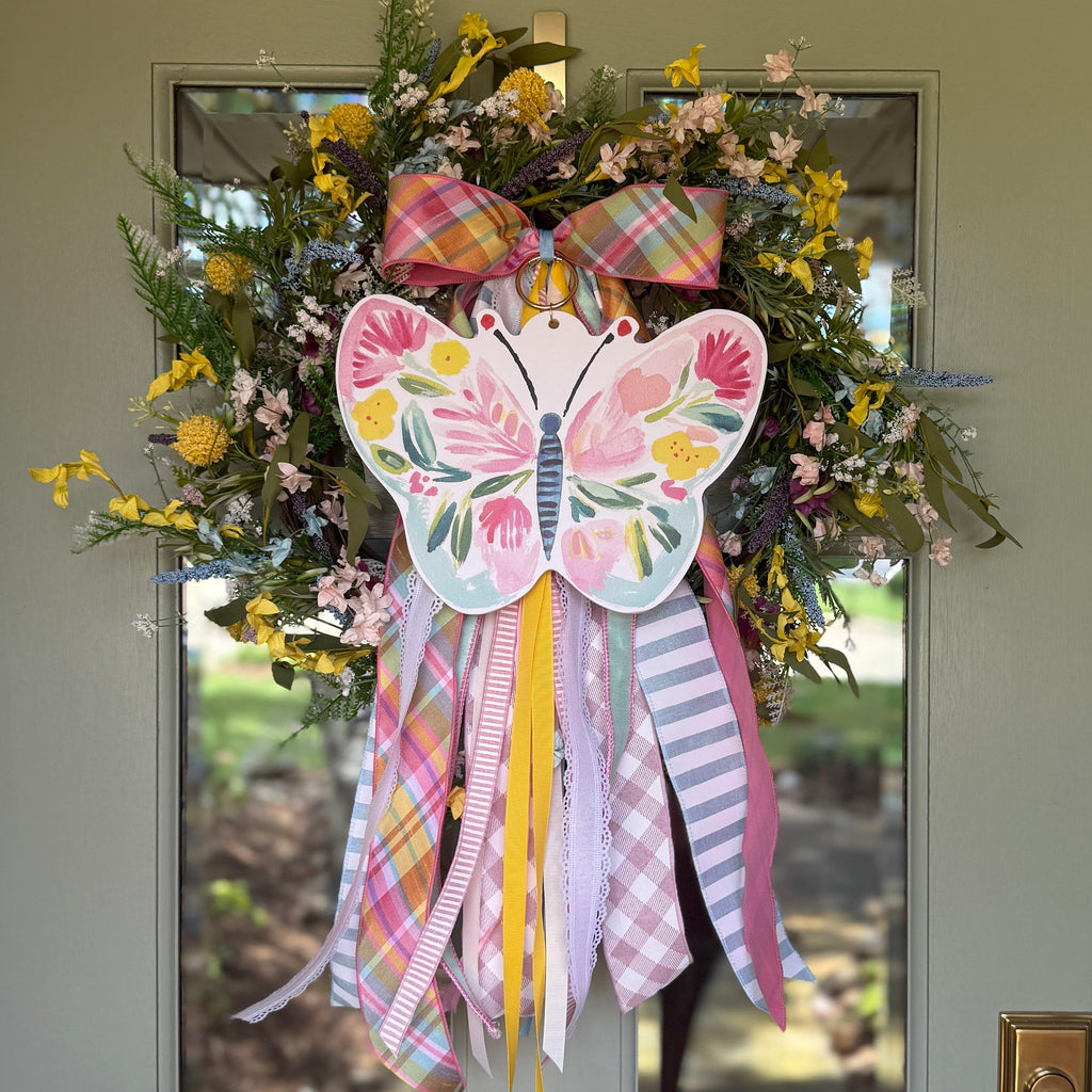 Spring Floral Wreath