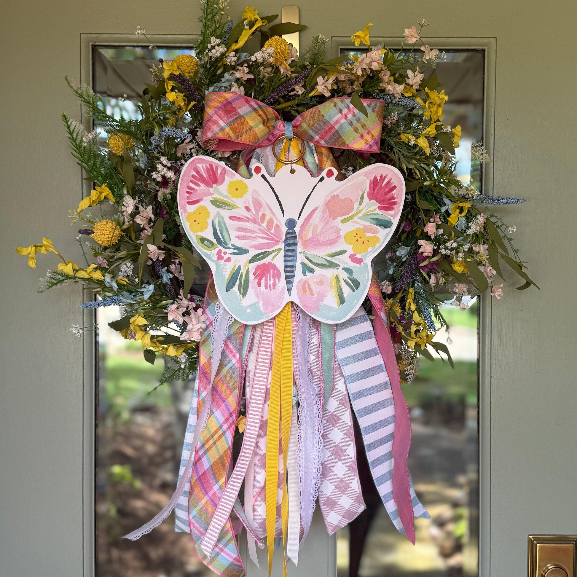 Spring Floral Wreath