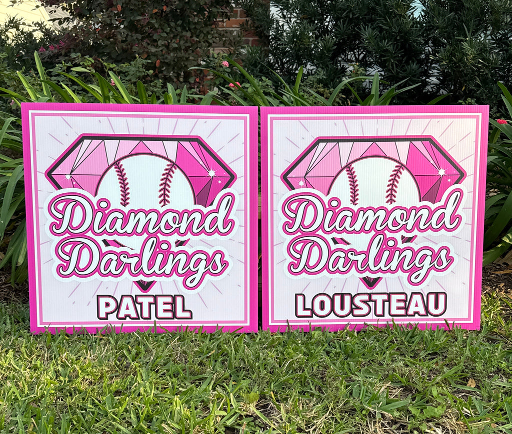 Square Yard Sign