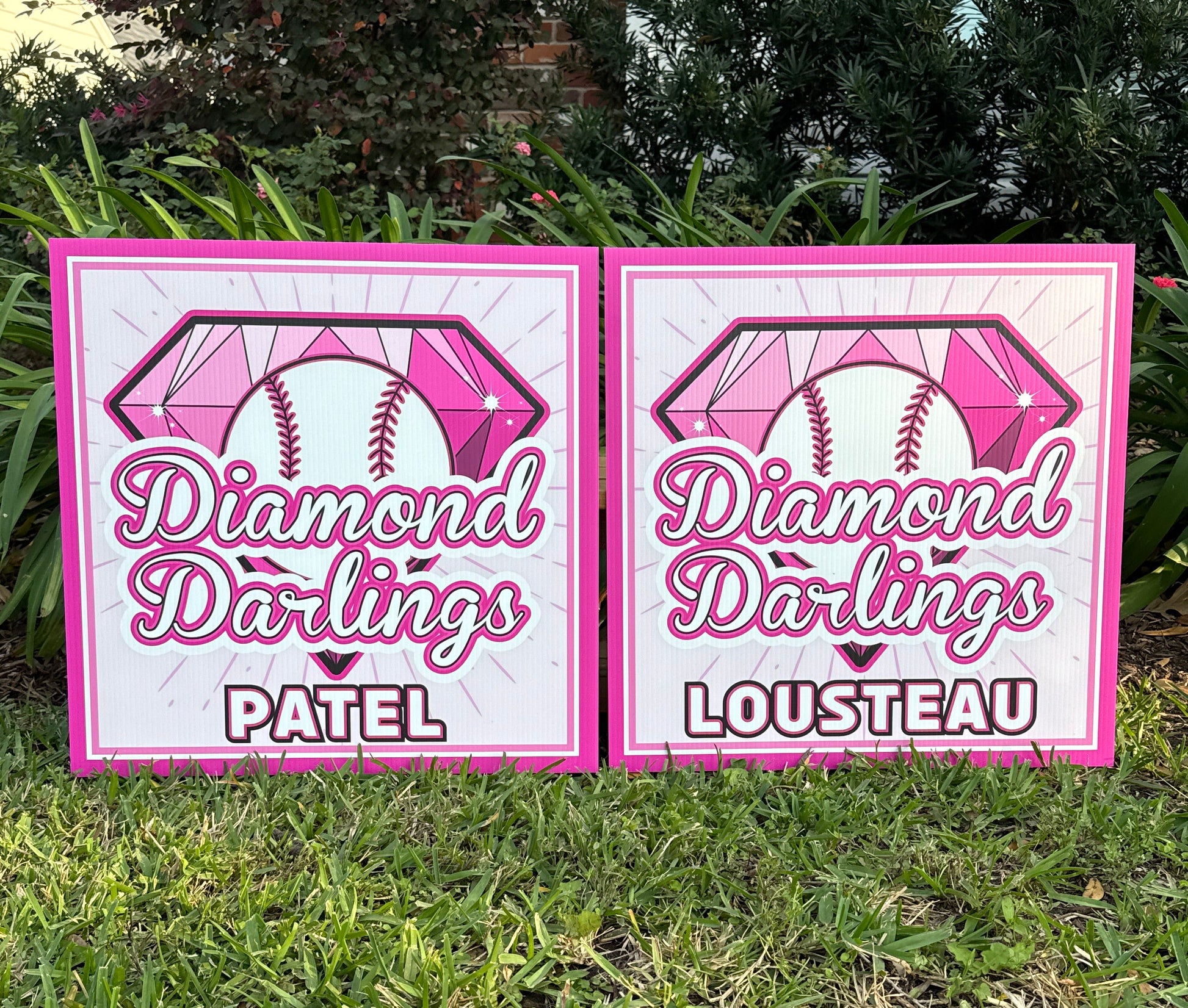Square Yard Sign