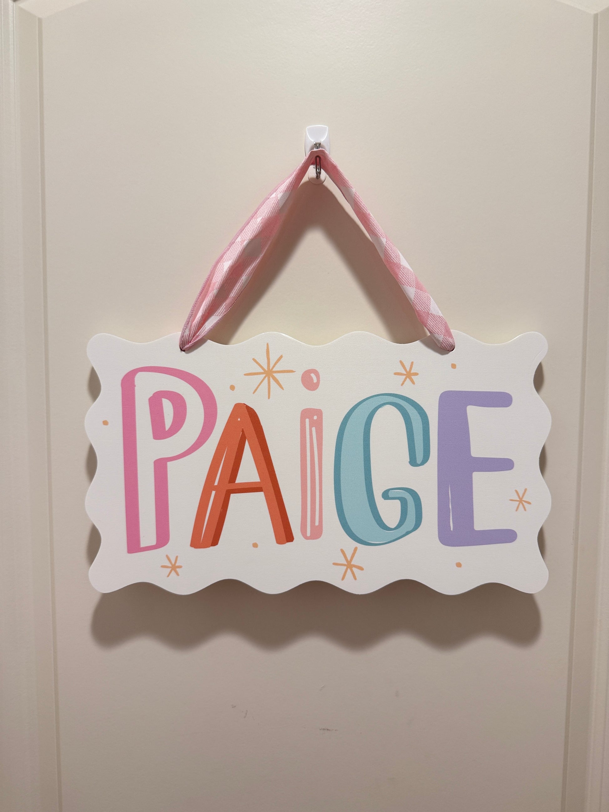 Doodle Door Sign