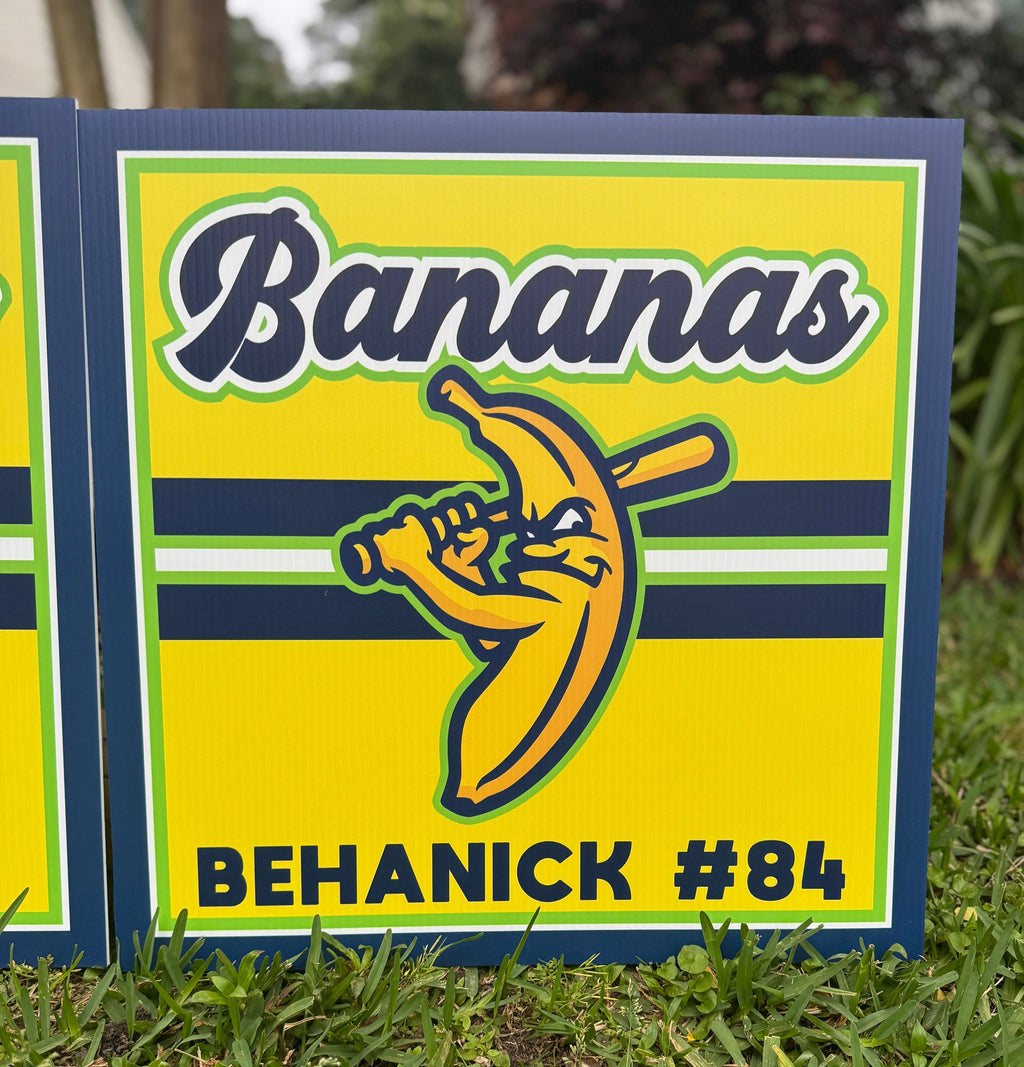 Square Yard Sign