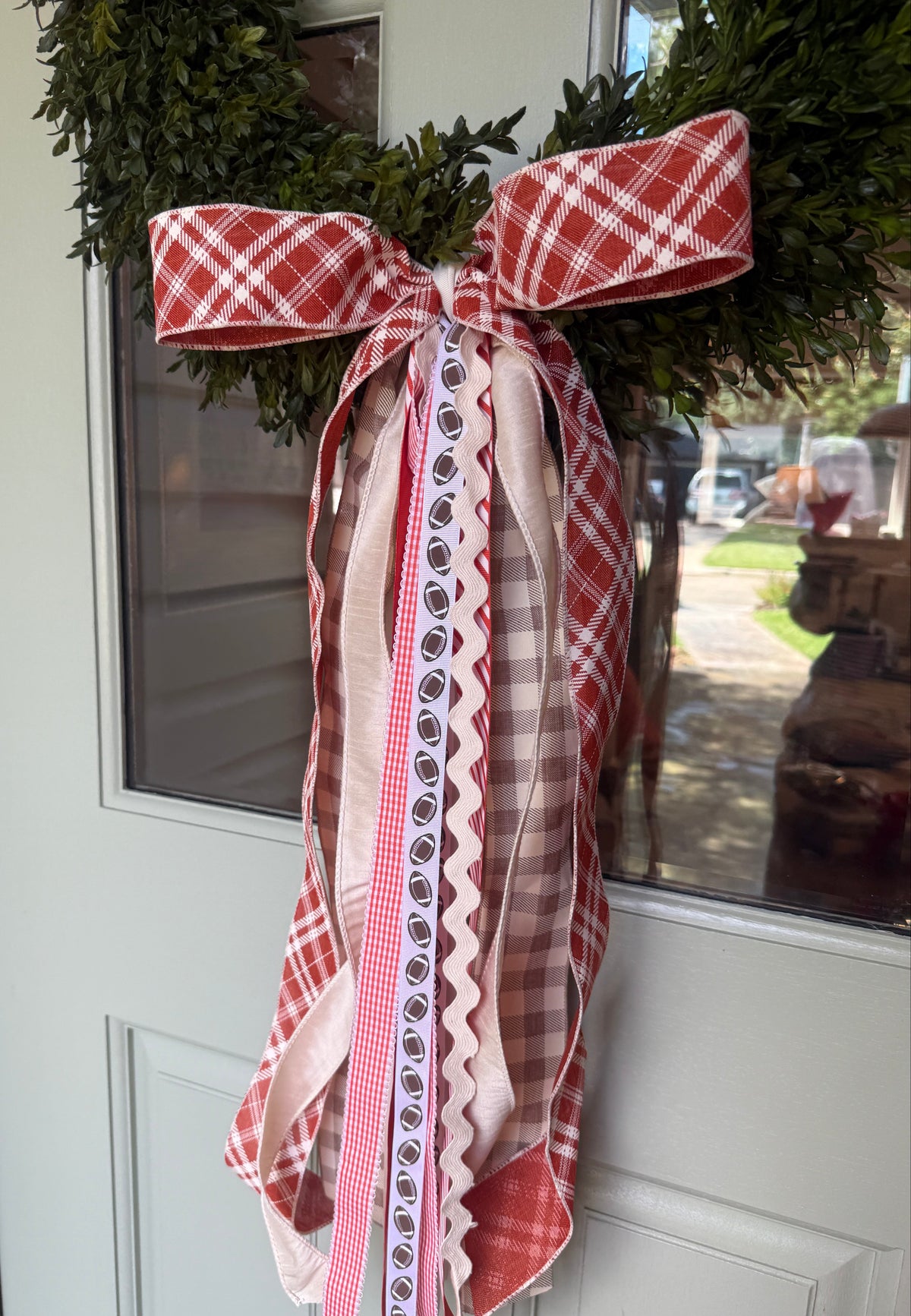 Longhorn Wreath Ribbon