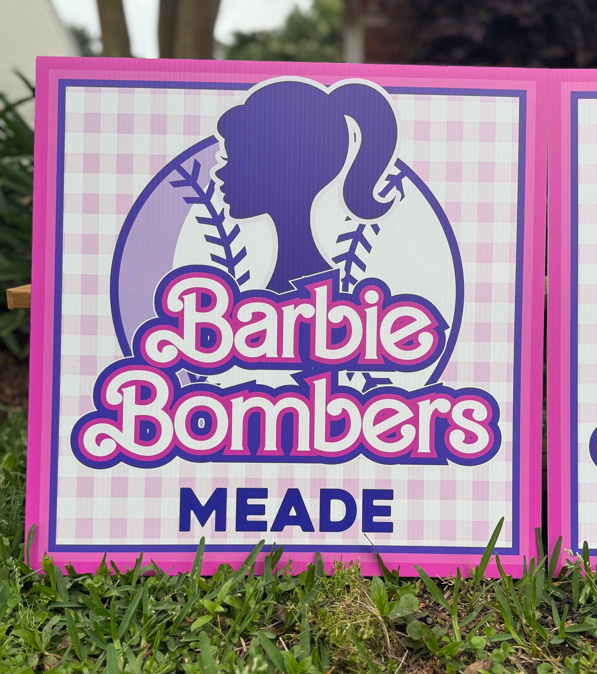 Square Yard Sign