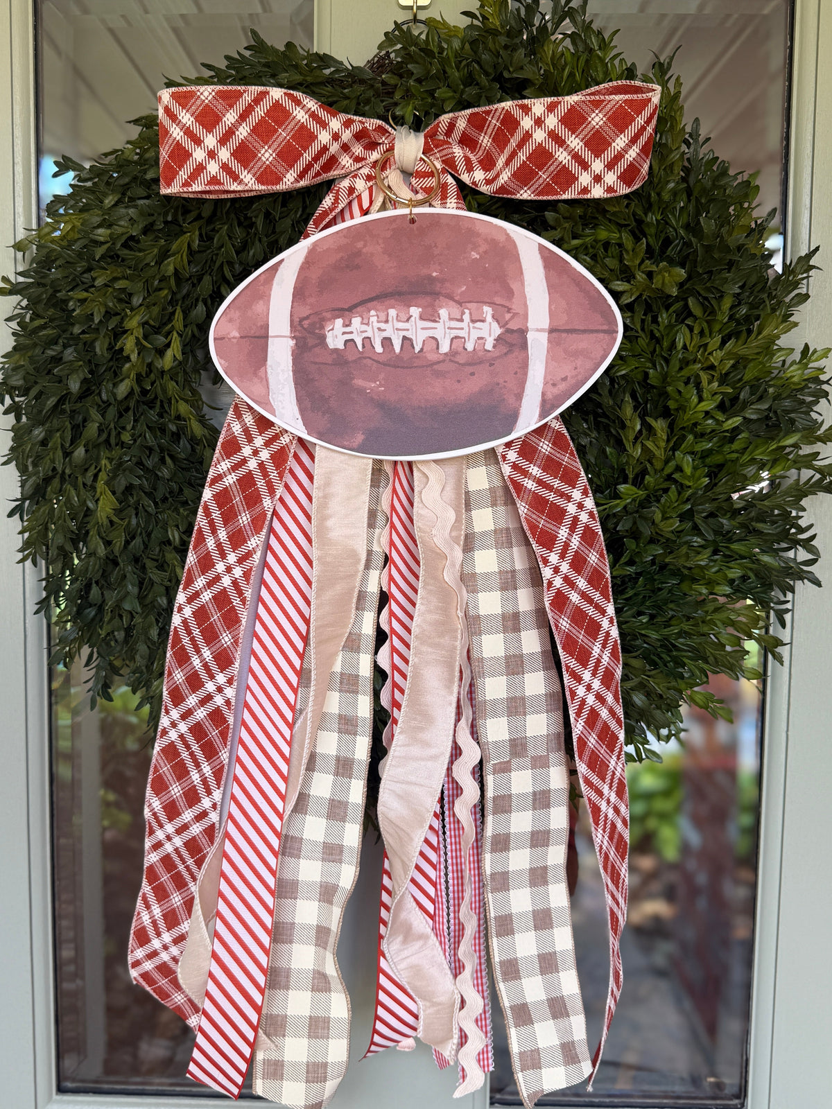 Longhorn Wreath Ribbon
