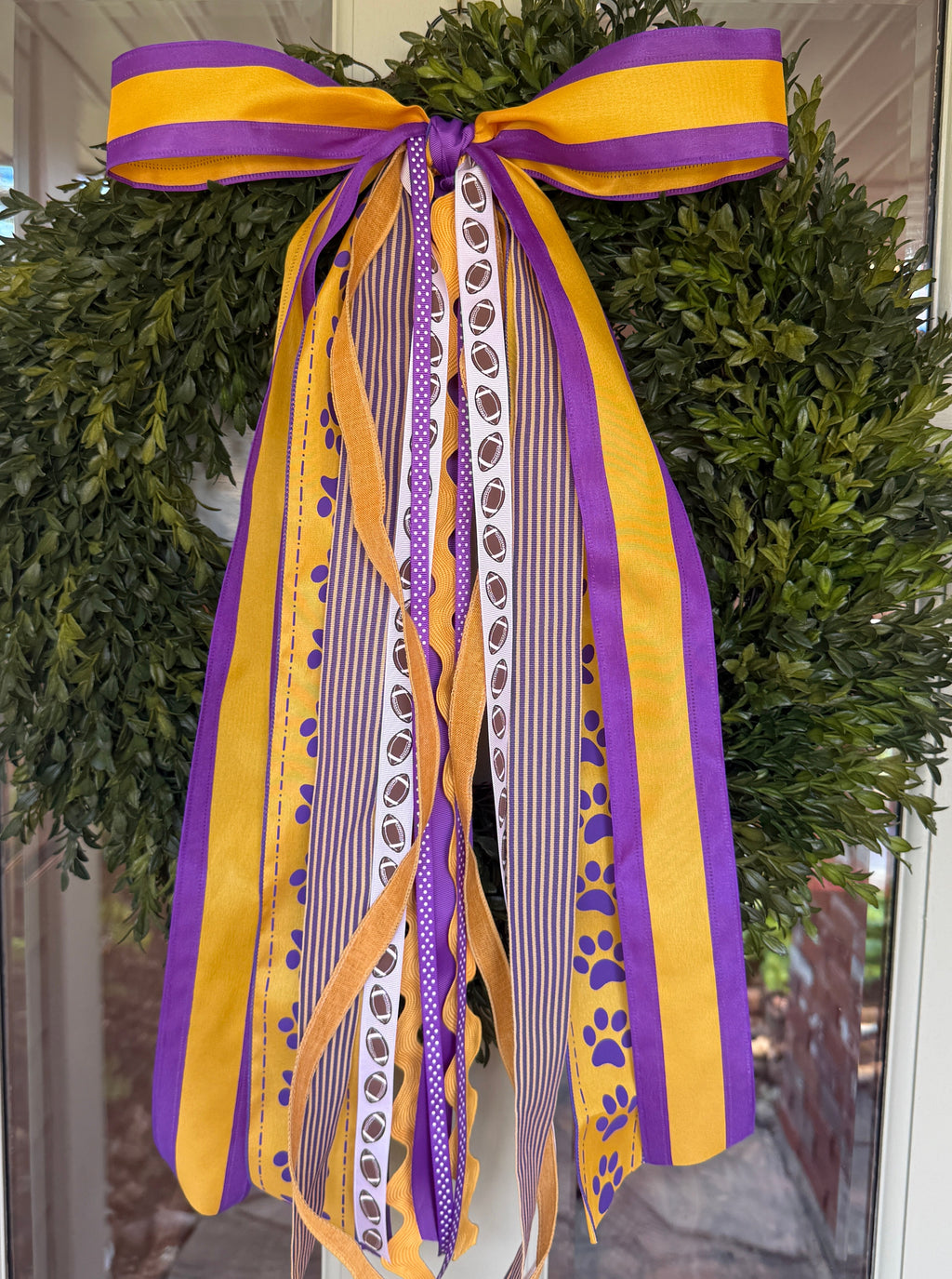 Tiger Wreath Ribbon