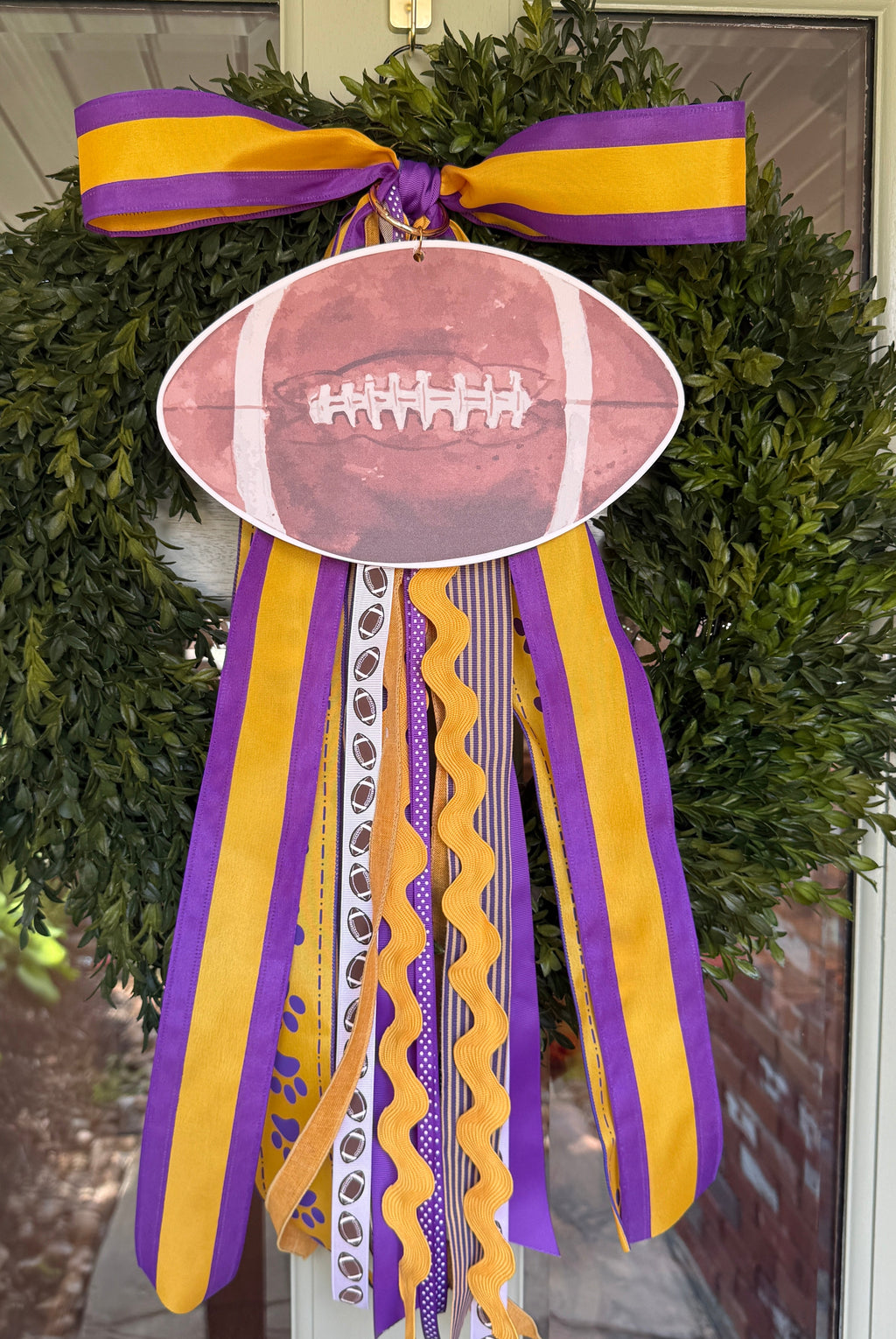 Tiger Wreath Ribbon