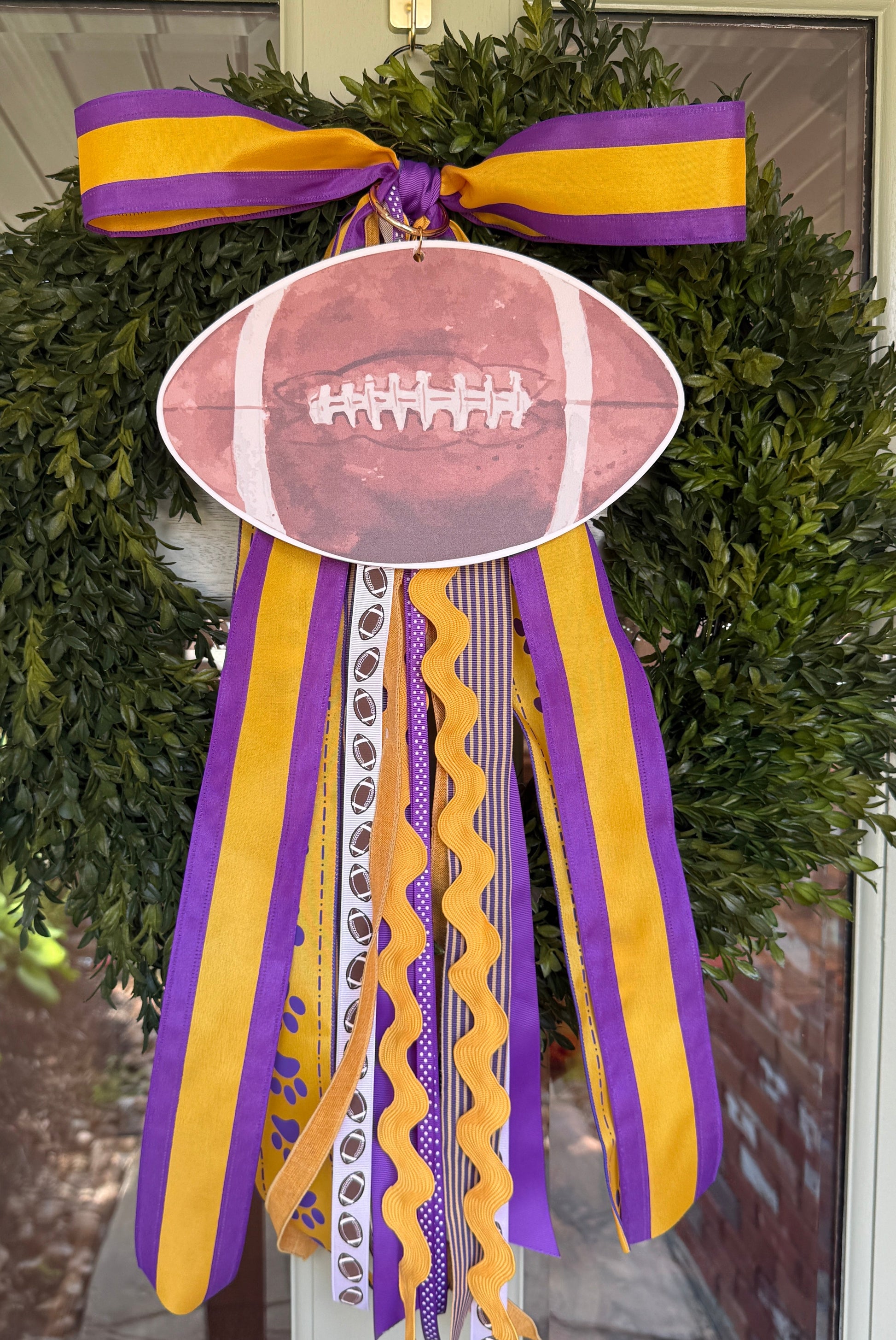 Tiger Wreath Ribbon