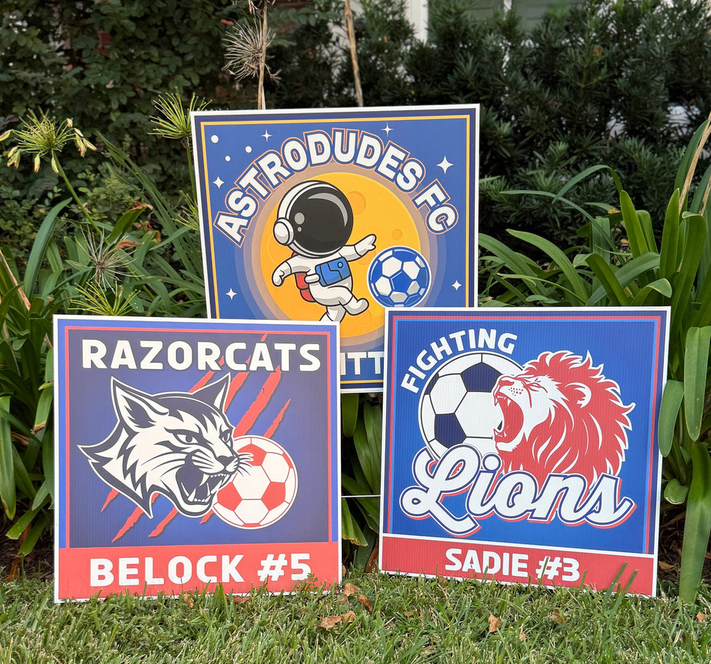 Square Yard Sign