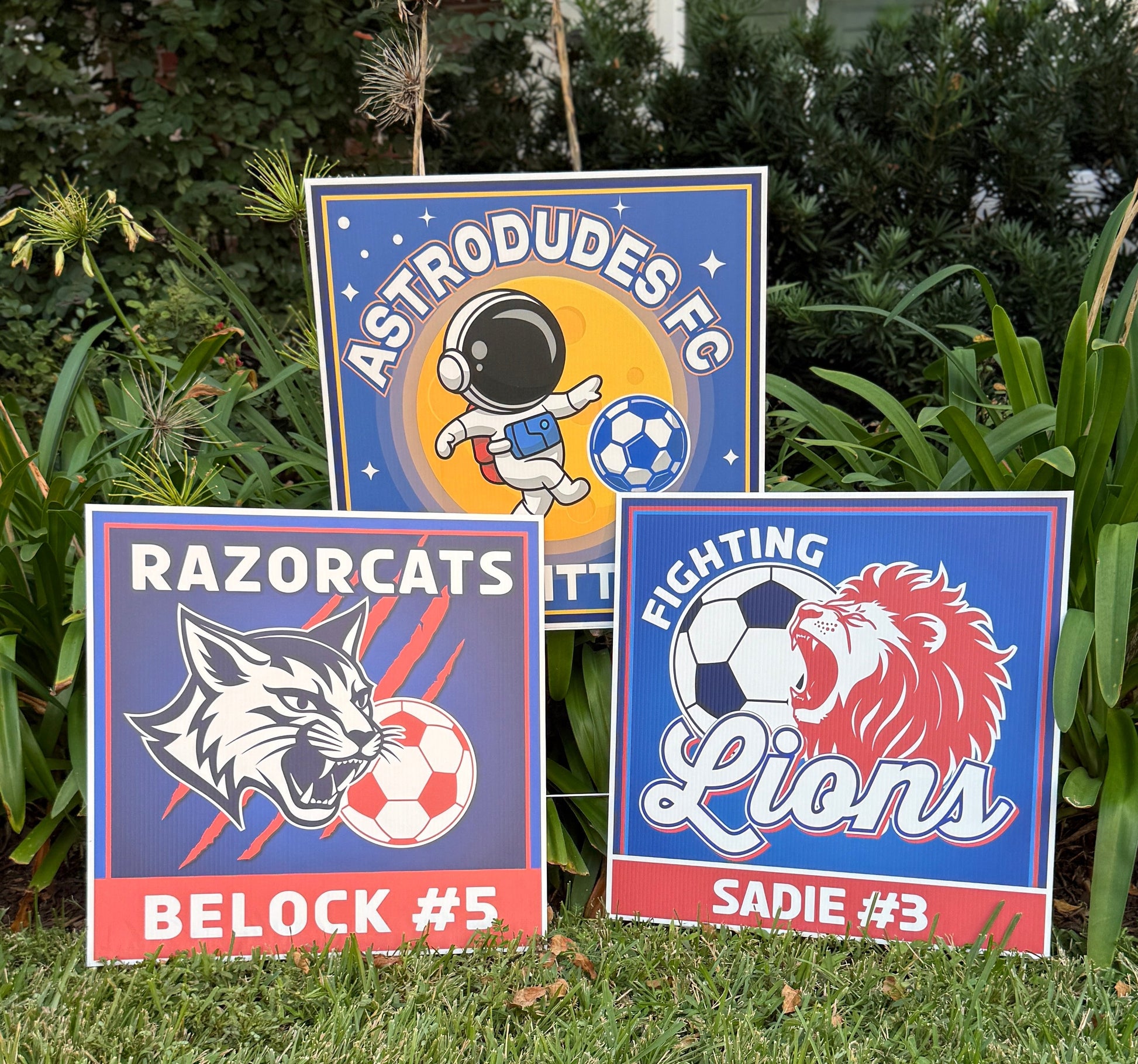 Square Yard Sign