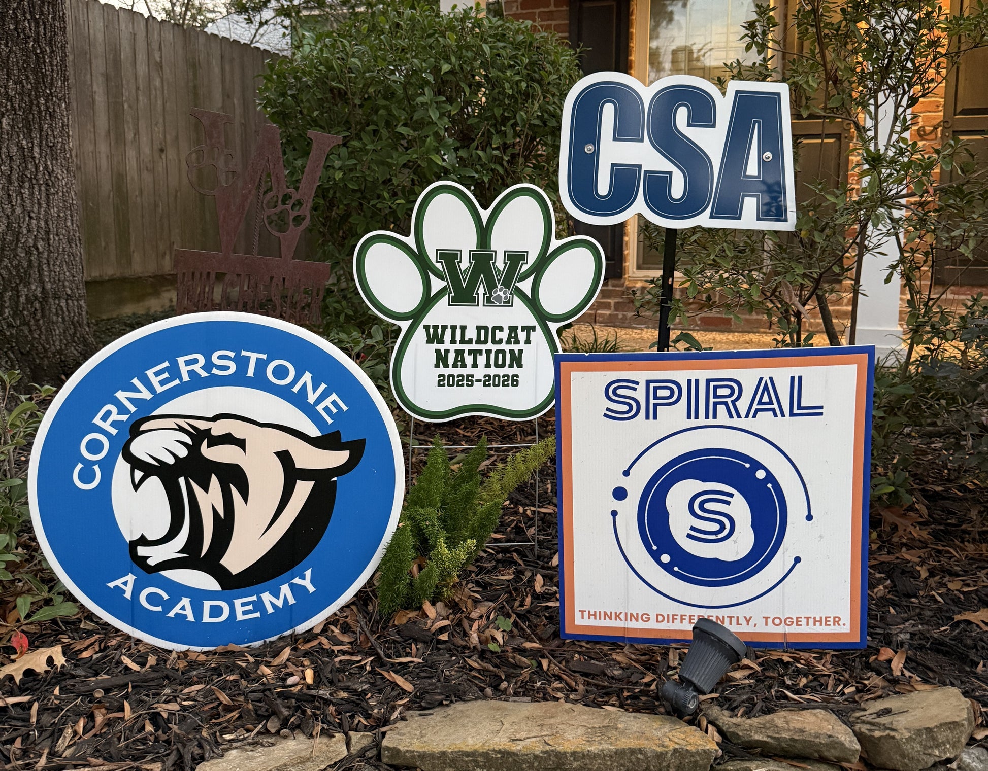 School Yard Sign