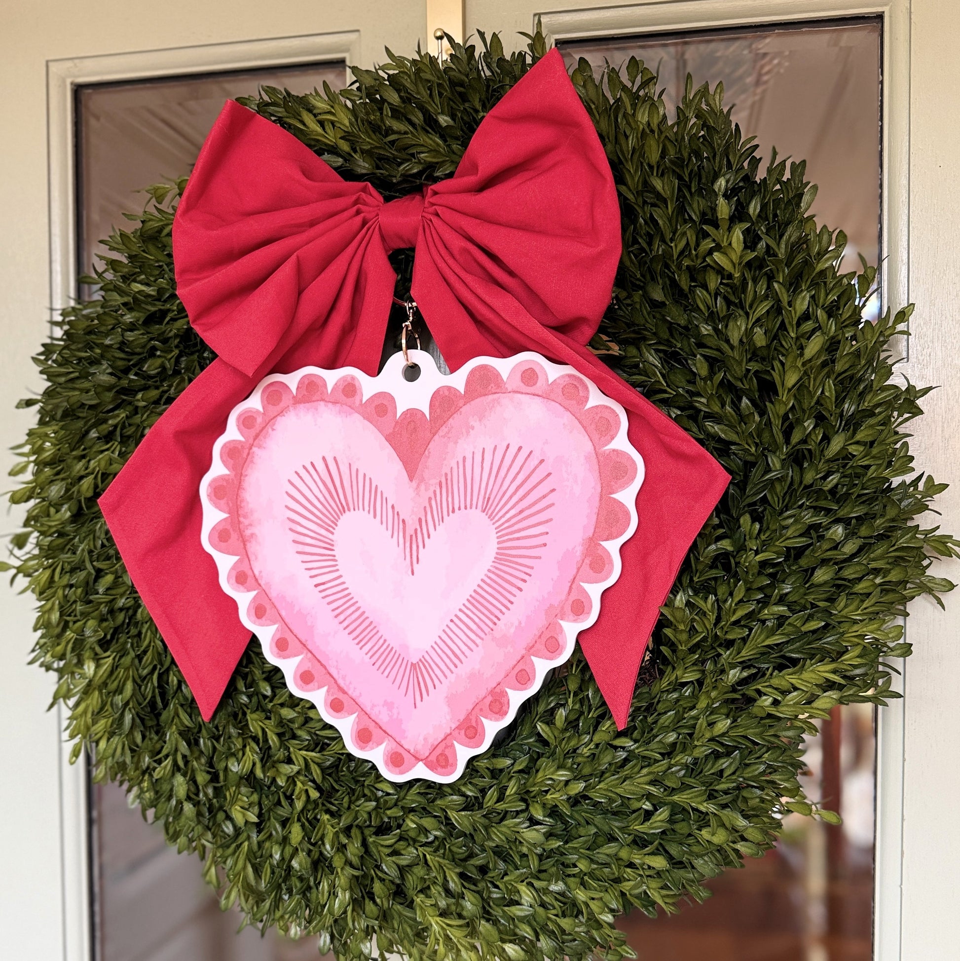 Valentine's Wreath Charm