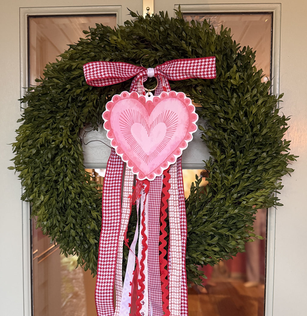 Valentine's Wreath Charm