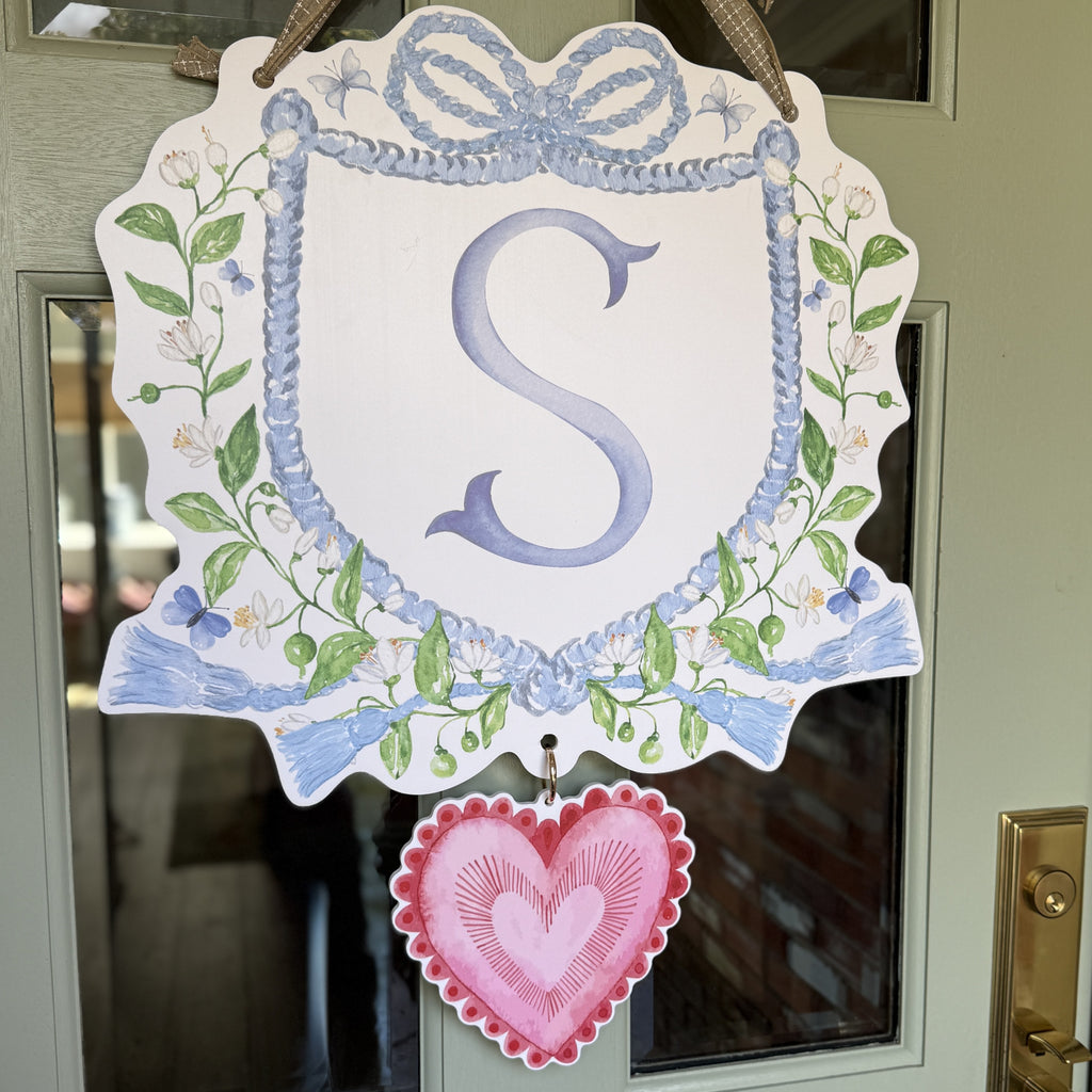 Rope Crest Charm Door Hanger