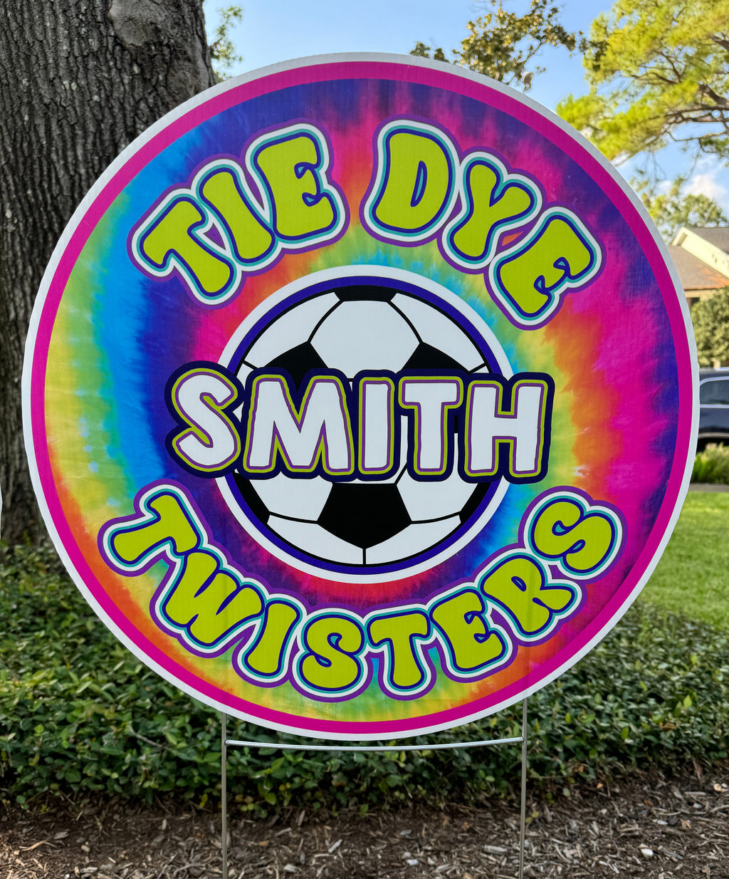 Circle Yard Sign