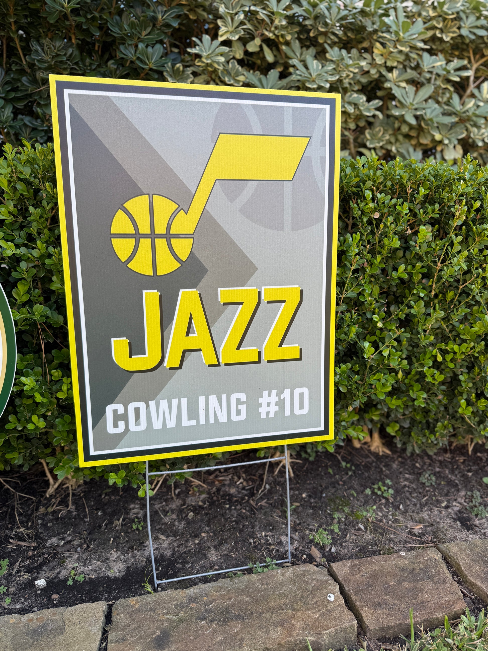 Vertical Rectangle Yard Sign