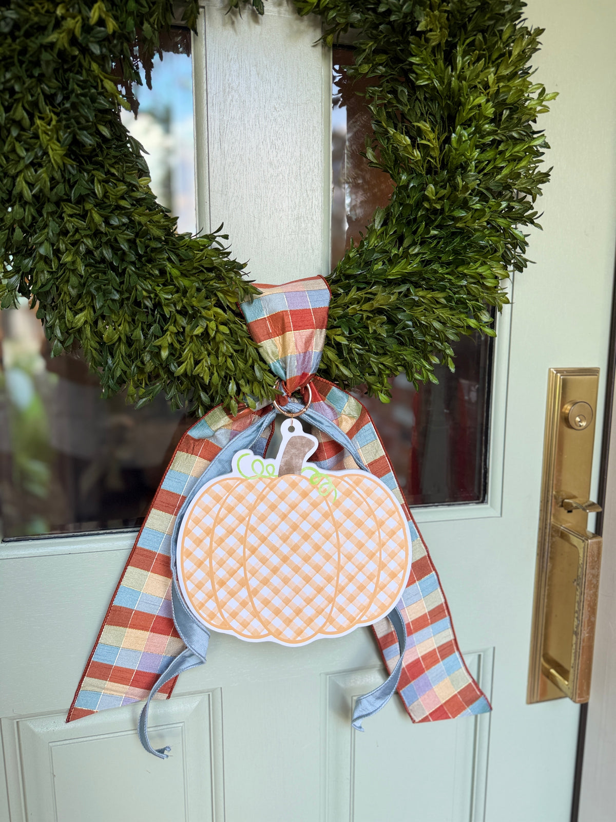 Fall Ribbon Sash