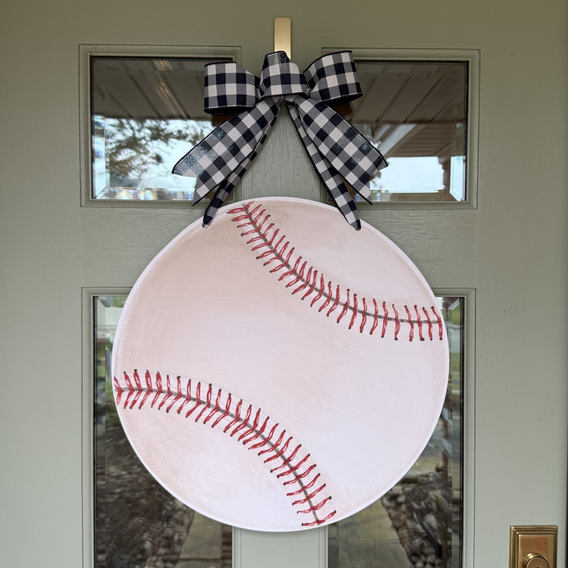 Baseball Door Hanger