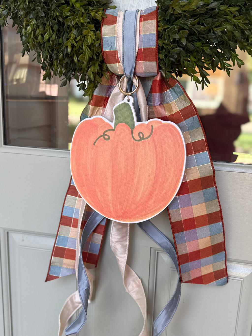 Pumpkin by Paint & Ponder Wreath Charm