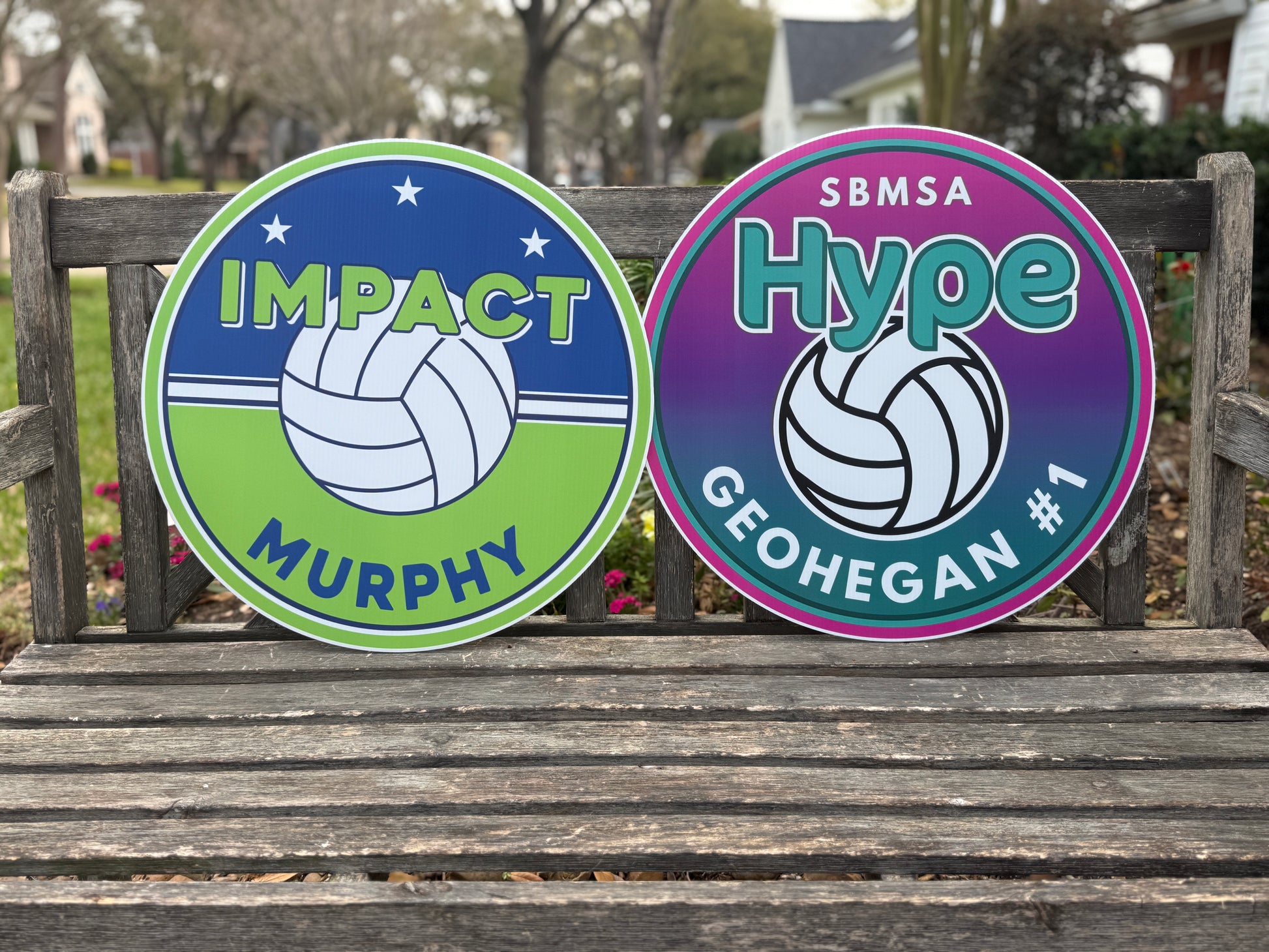 Circle Yard Sign