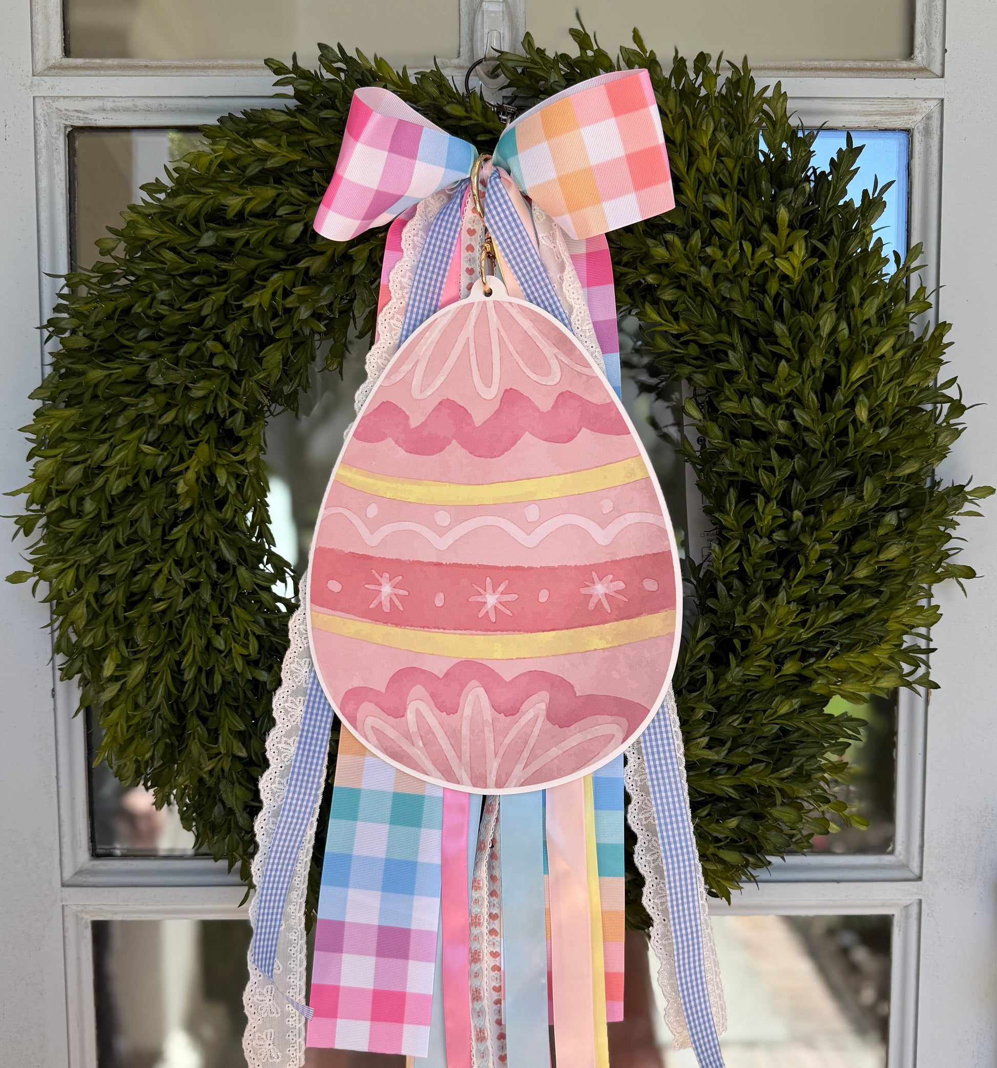 Easter Egg Wreath Charm