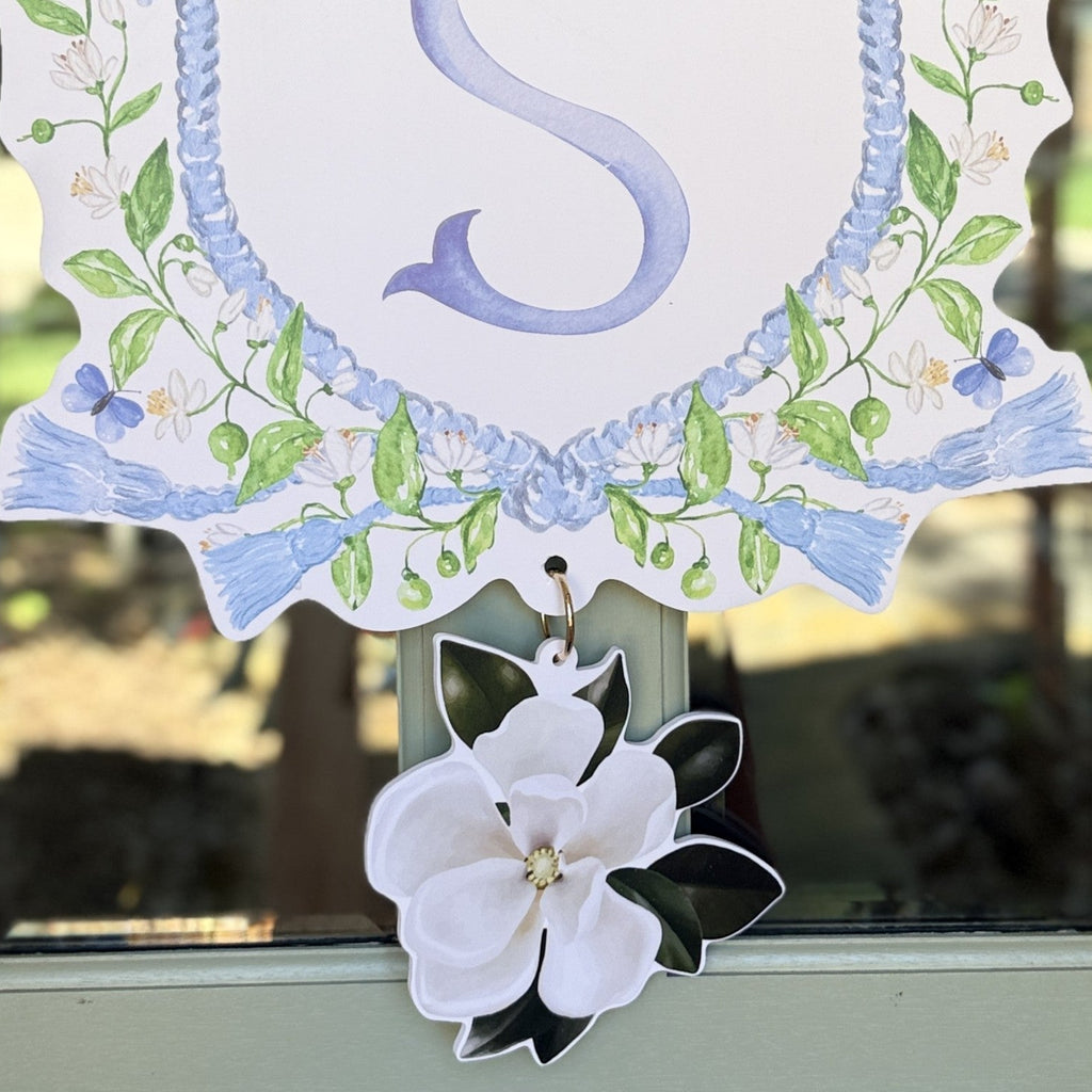 Magnolia Crest Charm