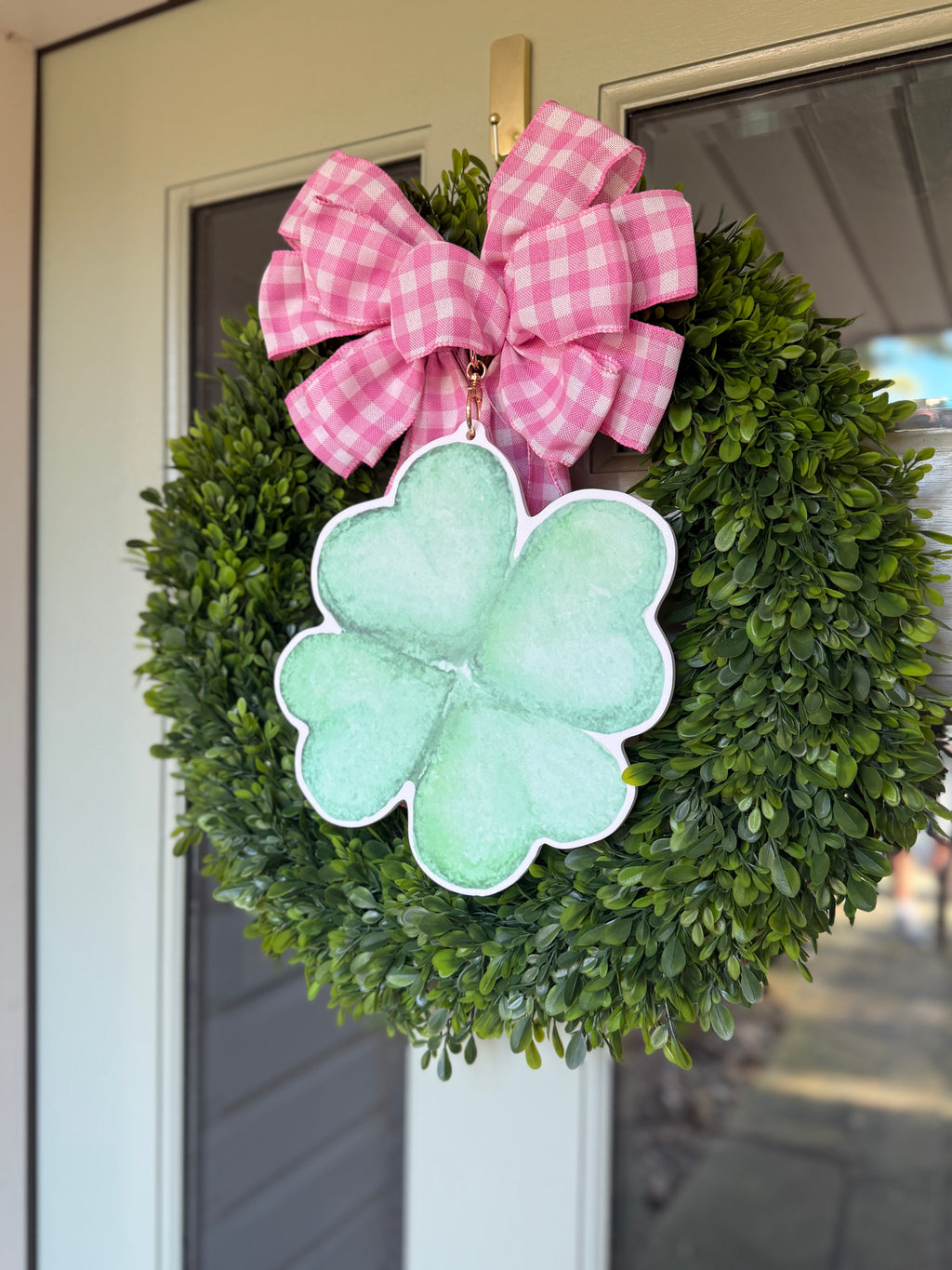 St. Patty's Day Wreath Charm