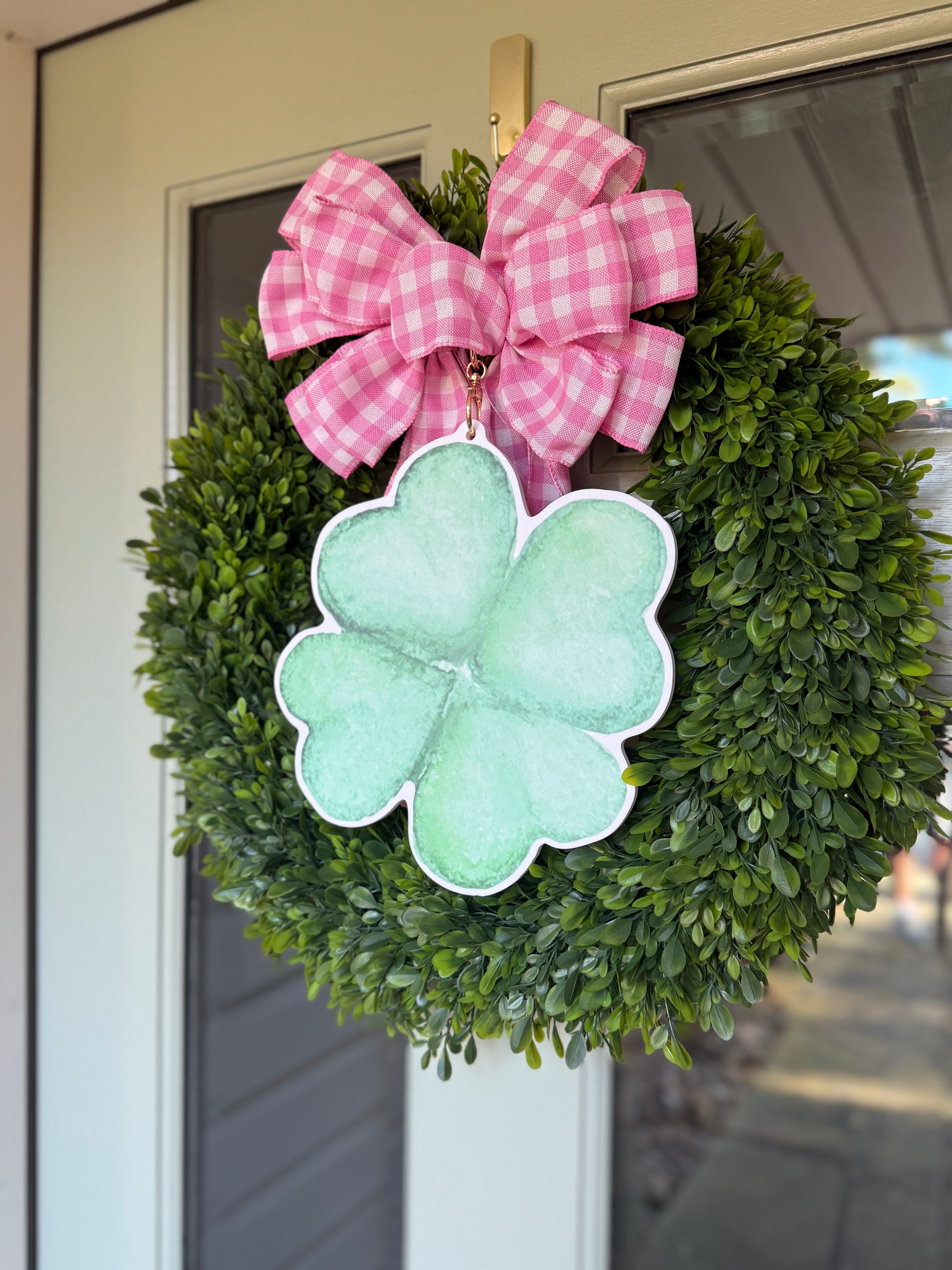 St. Patty's Day Wreath Charm