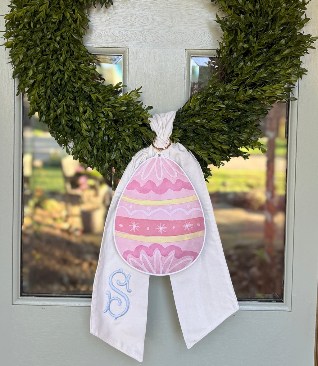 Easter Egg Wreath Charm
