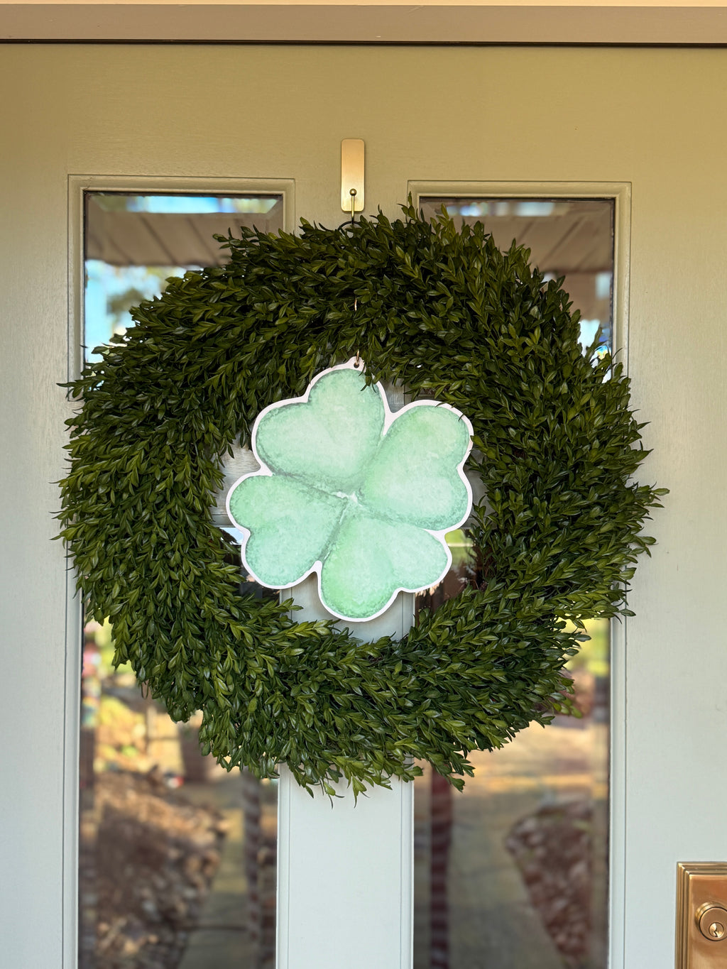 St. Patty's Day Wreath Charm