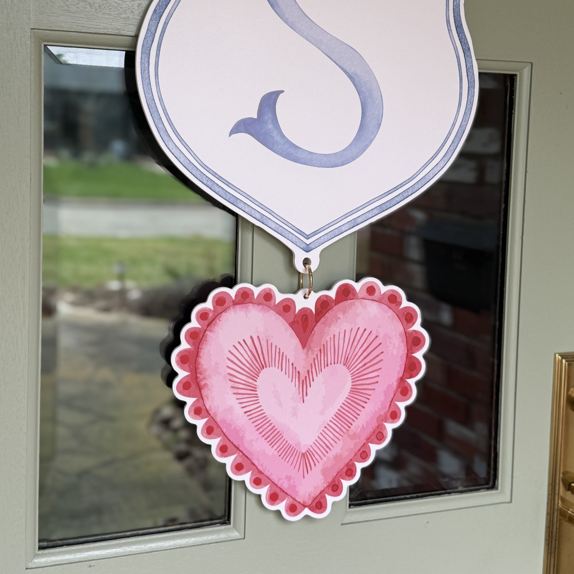 Heart Crest Charm