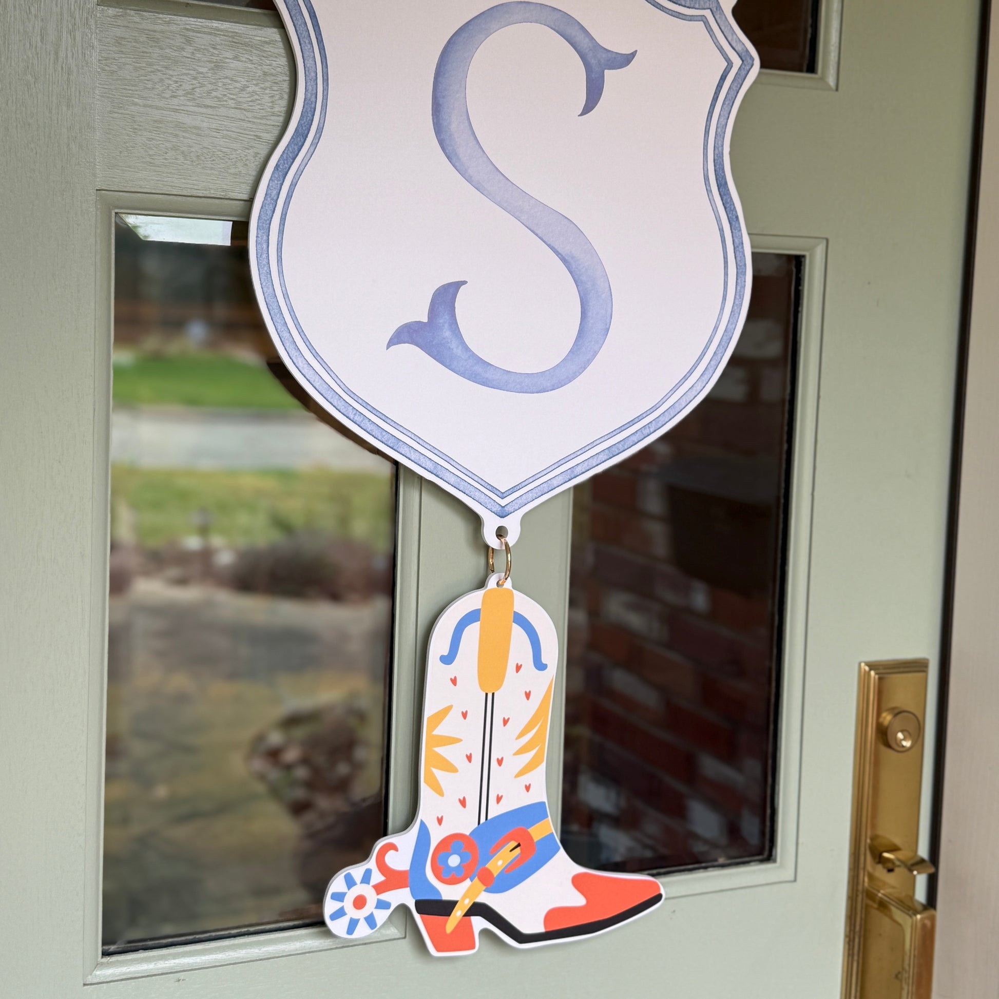 Boot Crest Charm