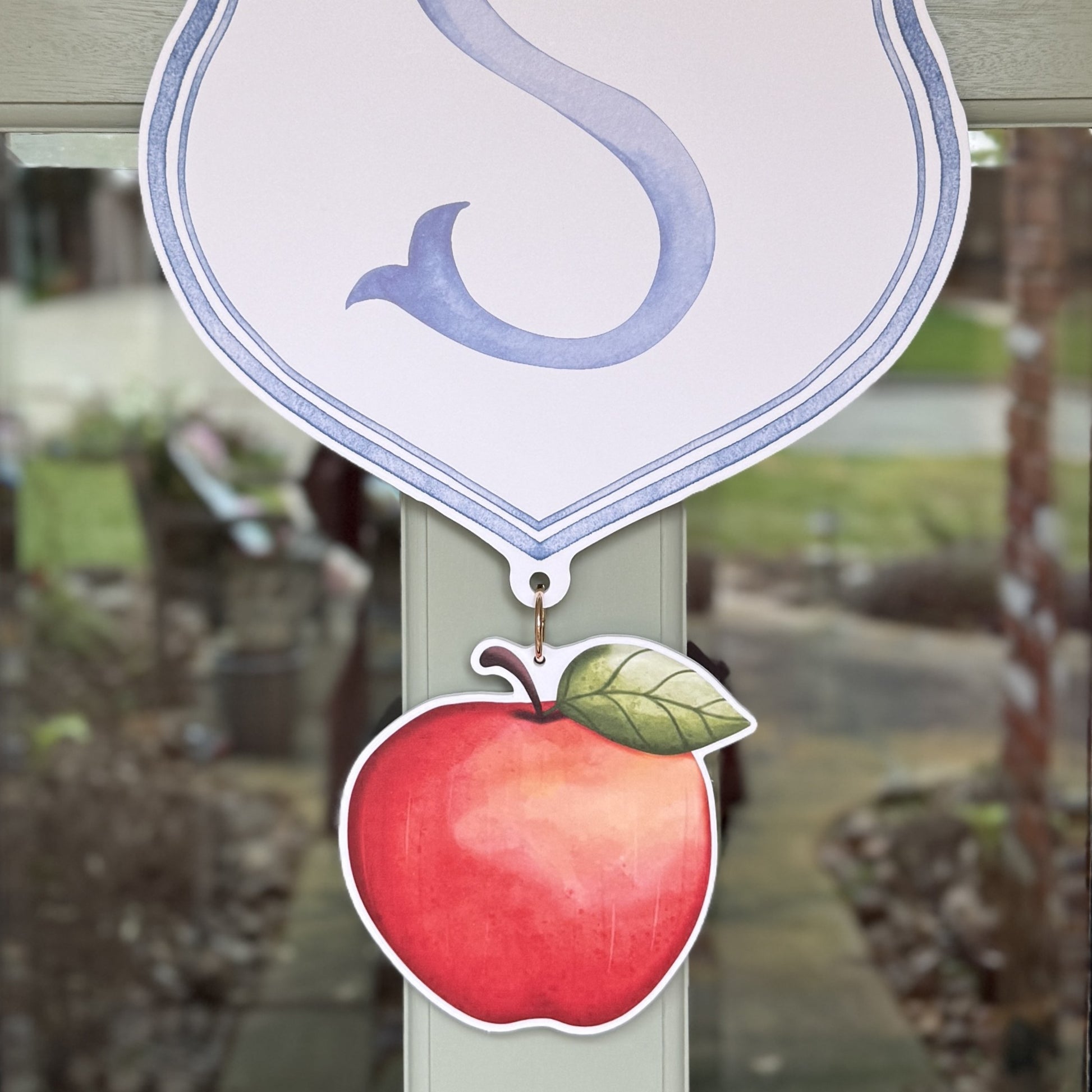 Apple Crest Charm