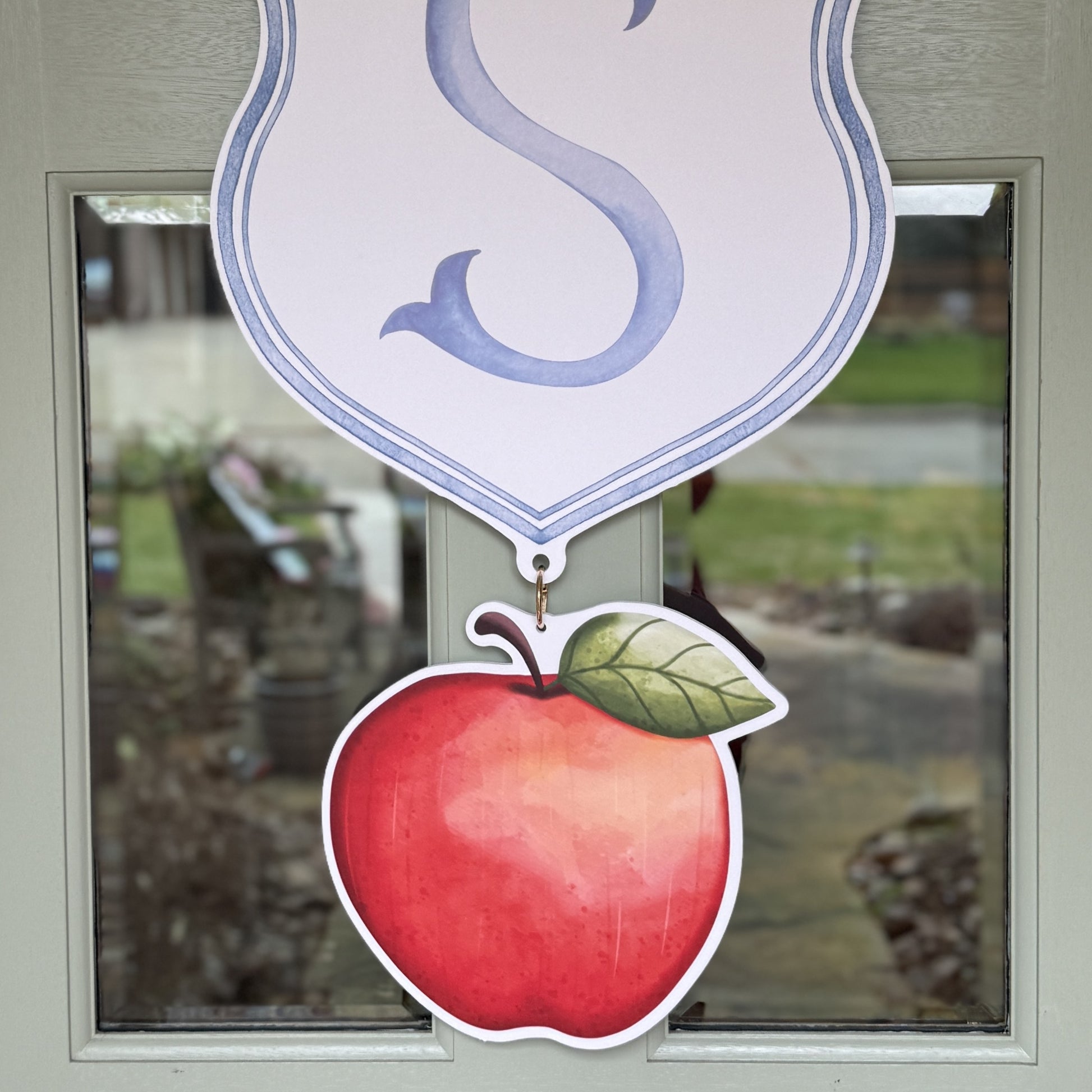 Apple Crest Charm
