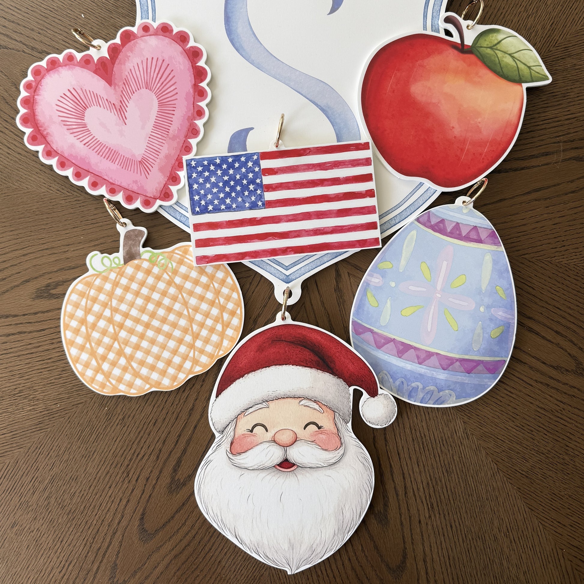 Crest Charm Bundle - Set of 6