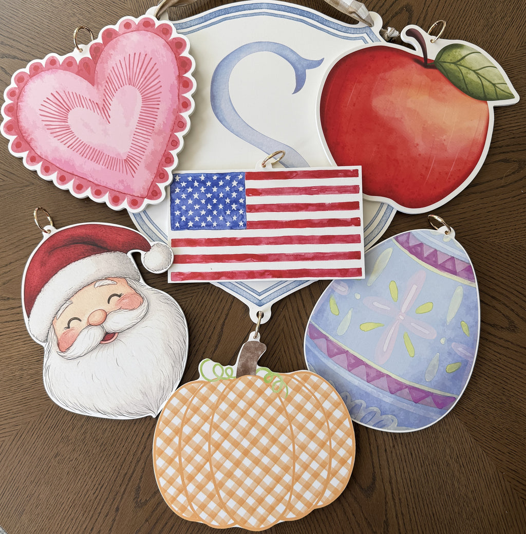 Crest Charm Bundle - Set of 6