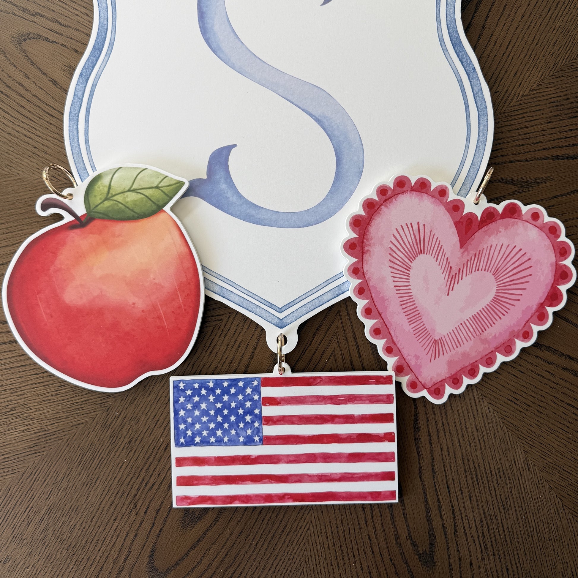 Crest Charm Bundle - Set of 3