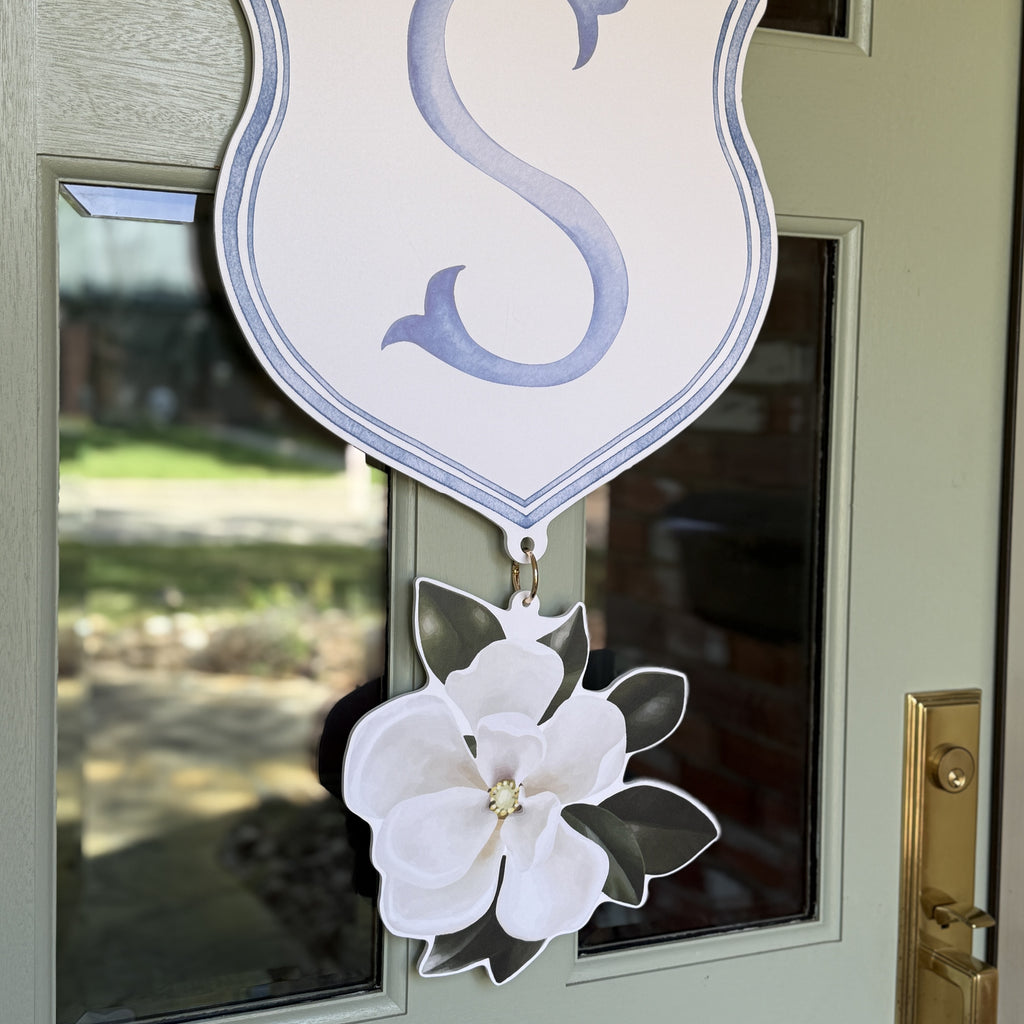 Magnolia Crest Charm